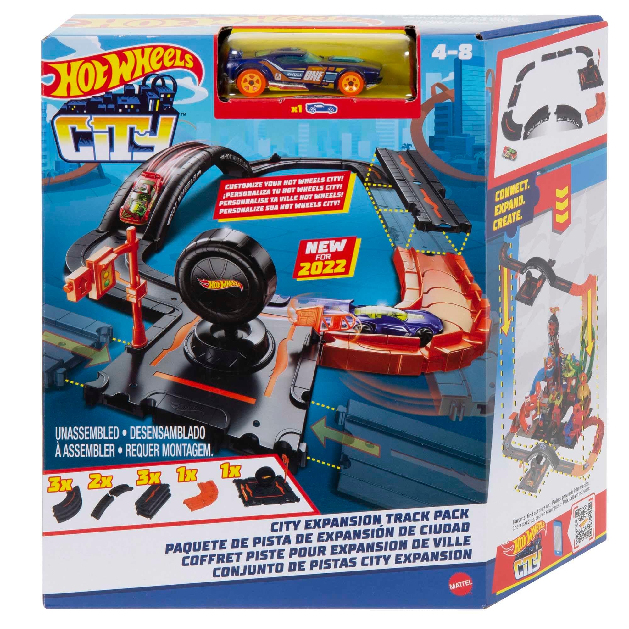 Hot Wheels City - Комплект писти