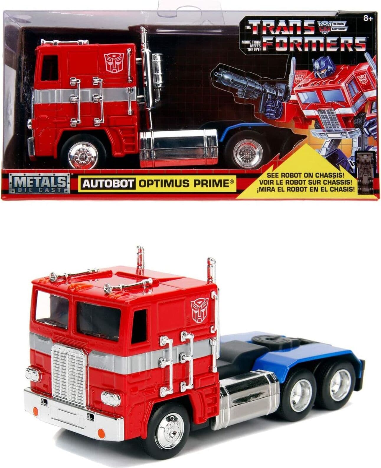 Jada - Камион Transformers G1 Optimus Prime
