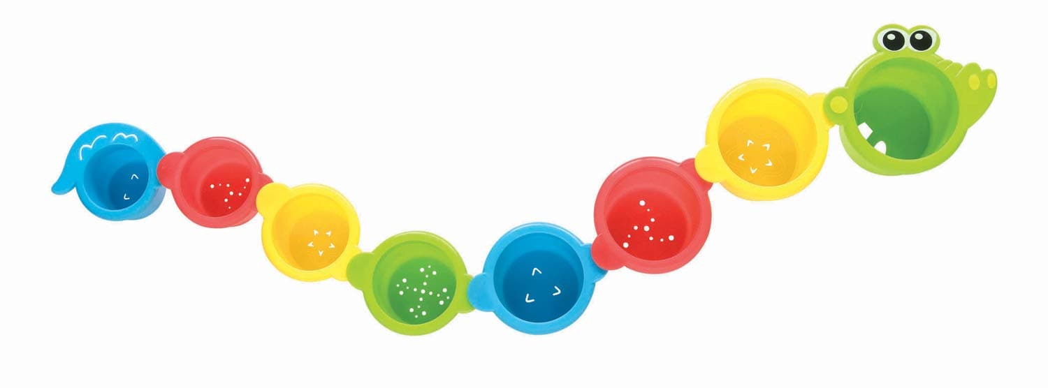 Чаши Play Gro, конструктор крокодил