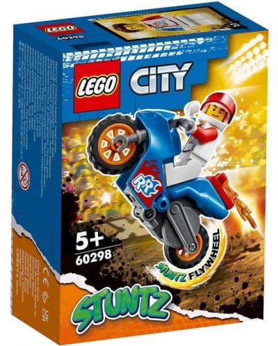LEGO® City Stunt 60298 - Каскадьорски мотоциклет ракета