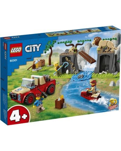 LEGO® City Wildlife 60301 - Спасителен офроуд джип