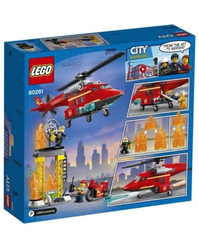 LEGO® City Fire 60281 - Спасителен пожарникарски хеликоптер