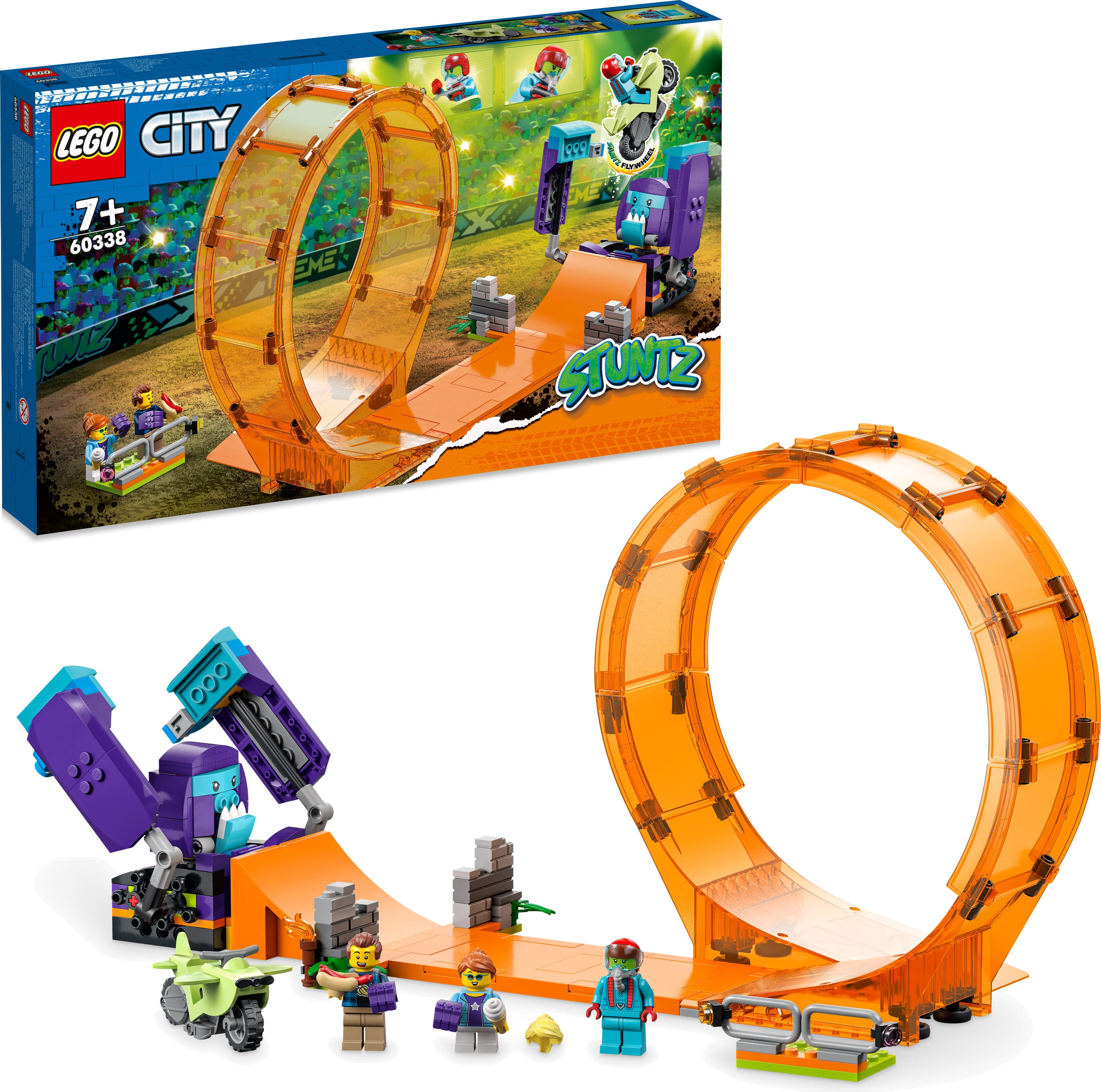 LEGO® City 60338 - Каскадьорски лупинг Chimpanzee Smash