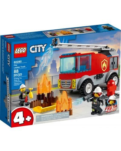 LEGO® City Fire 60280 - Пожарникарски камион със стълба