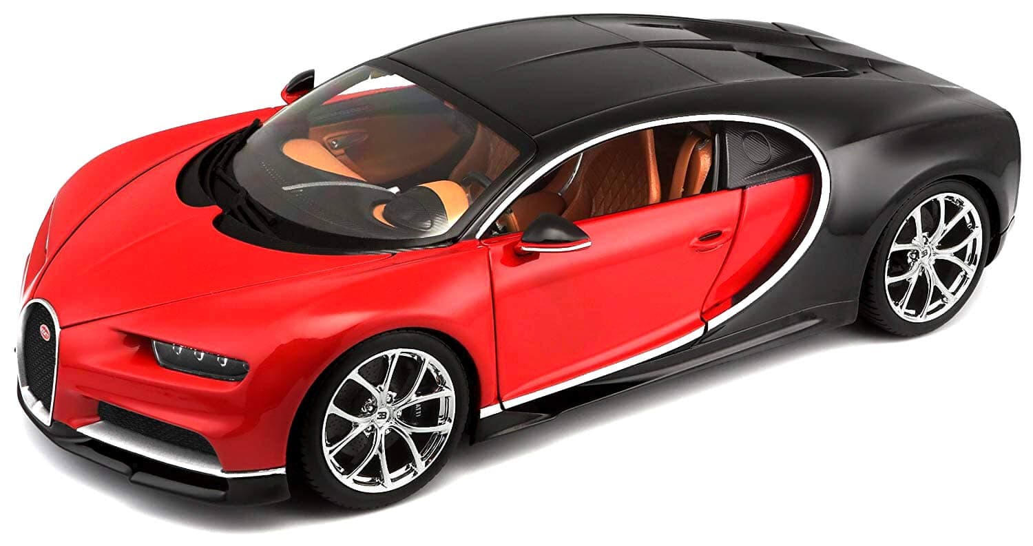 Bburago Plus - модел на кола 1:18 - Bugatti Chiron