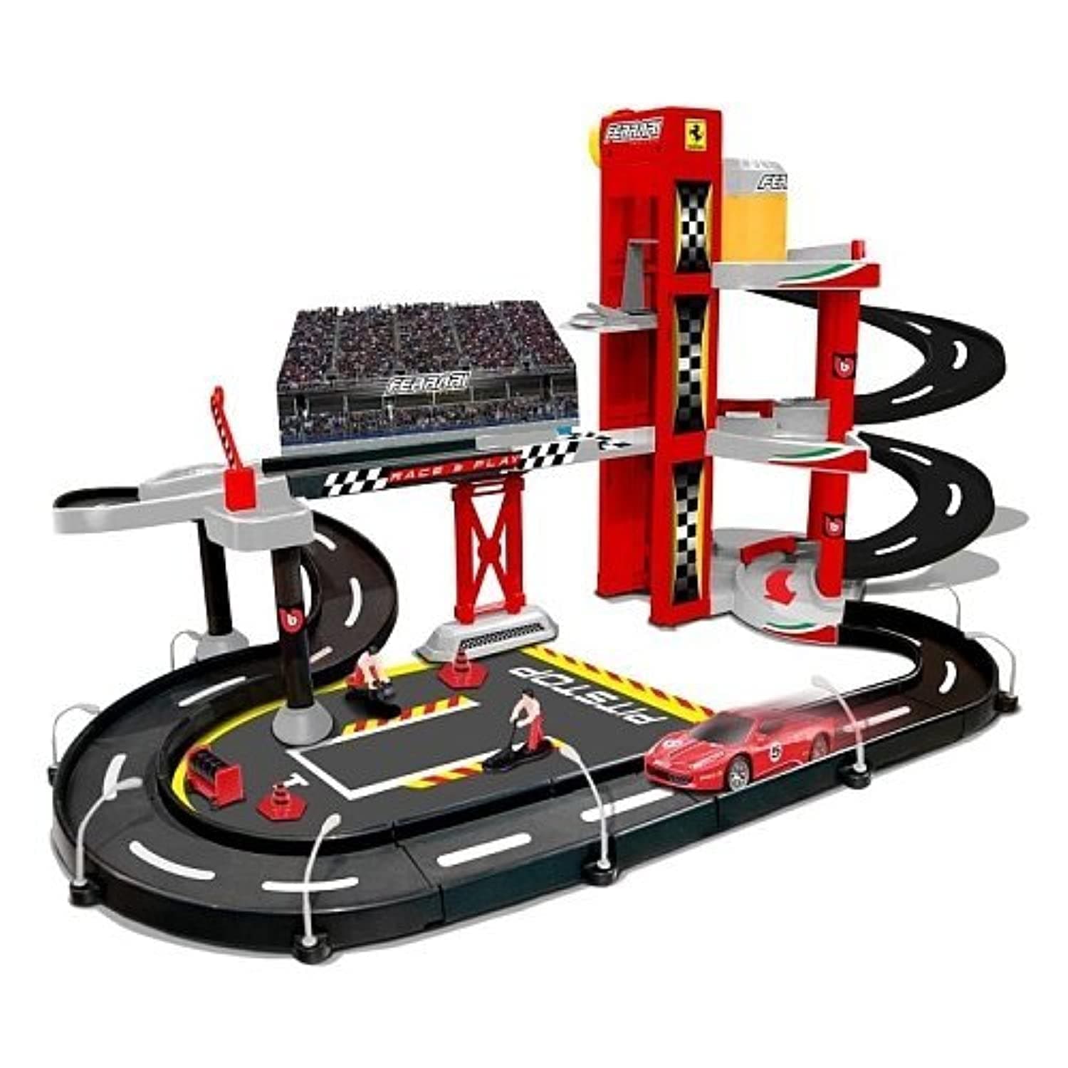Bburago Ferrari - Състезателен гараж с 1 брой кола