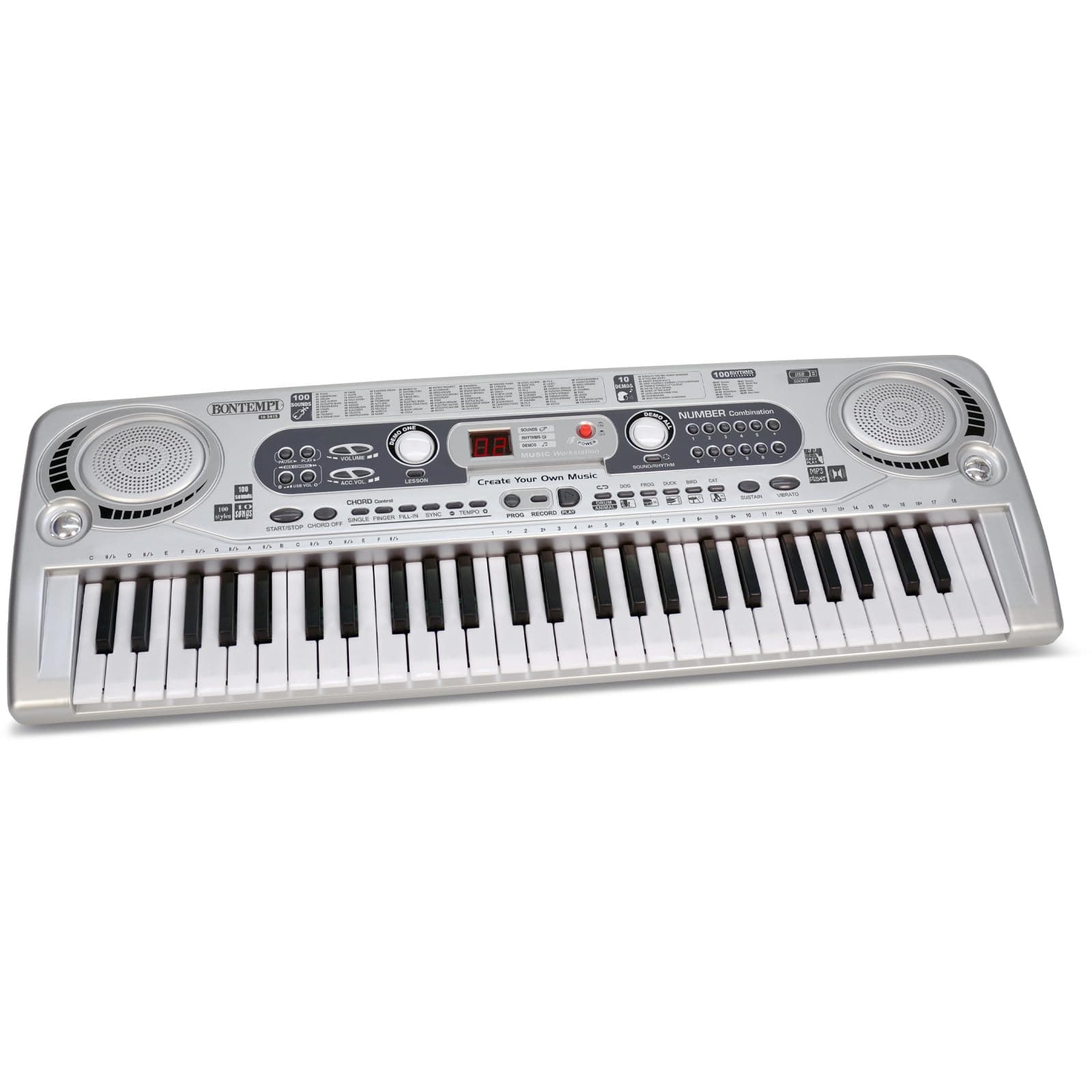 Bontempi - Електронен синтезатор 54 клавиша и MP3 вход