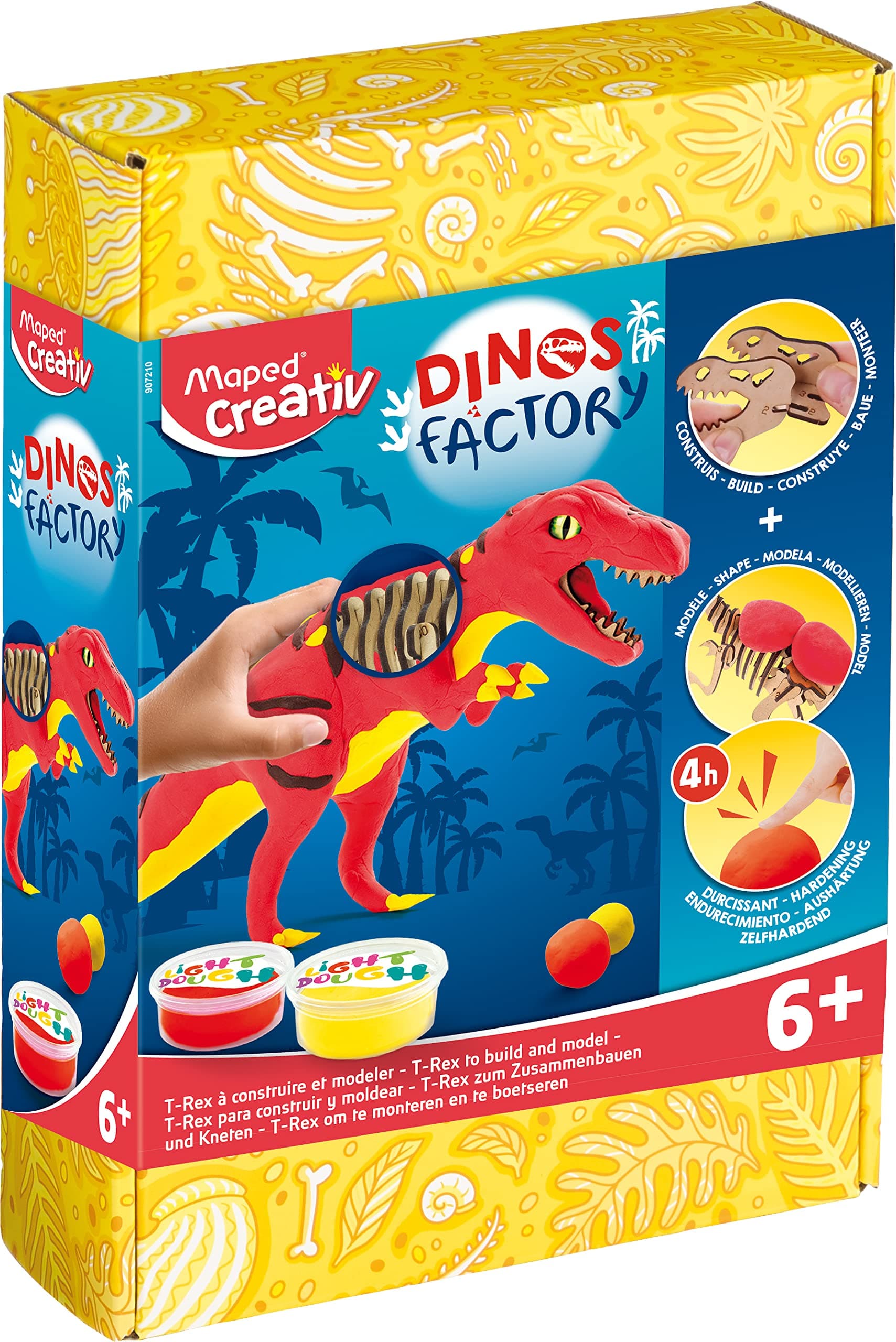 Комплект MAPED 3D Factory, макет динозавър T-REX