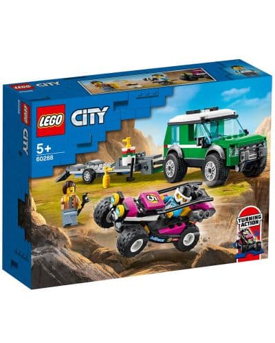 LEGO® City Great Vehicles 60288 - Транспортьор за състезателни бъгита