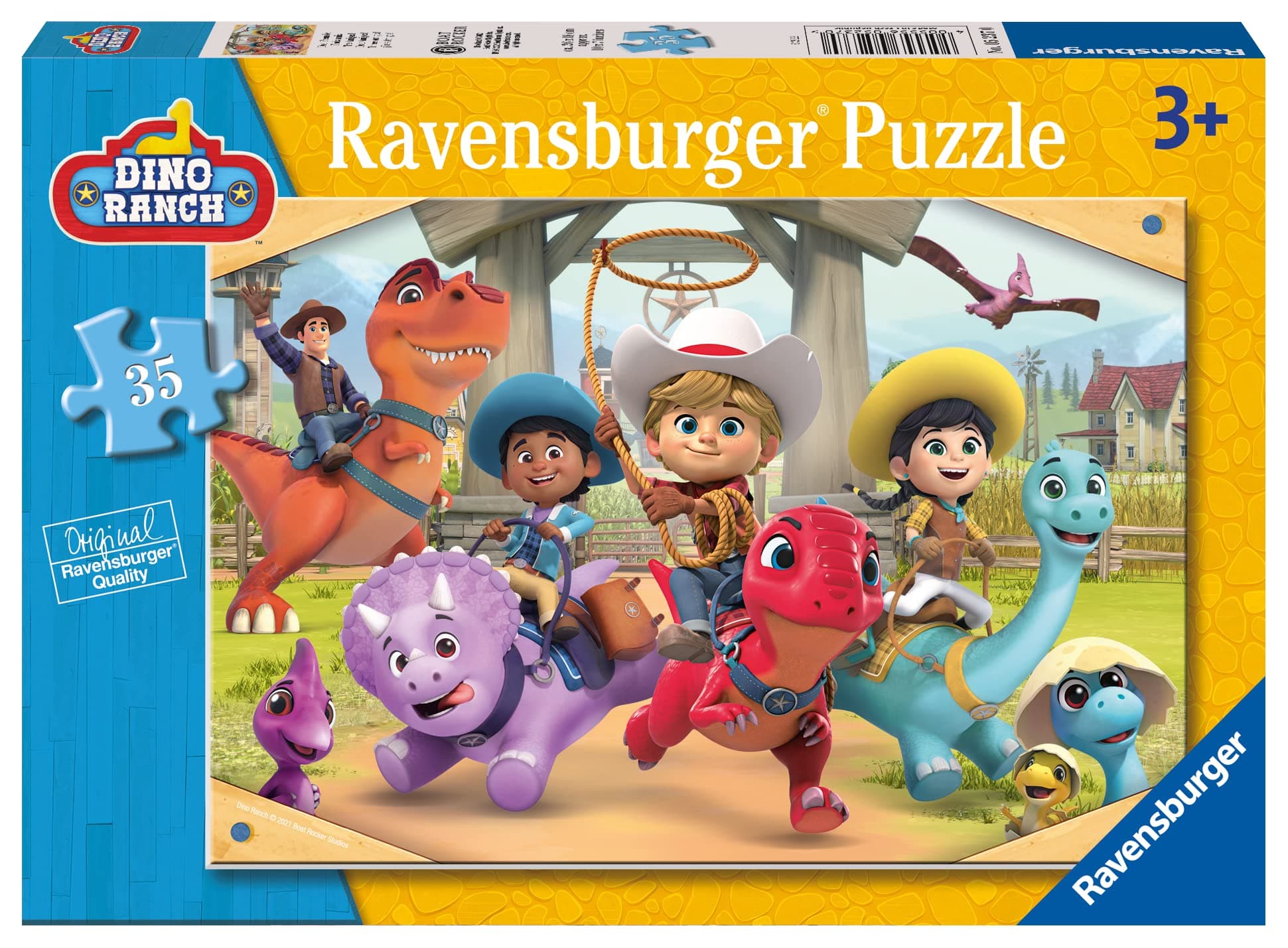 Пъзел Ravensburger 35 ел. - Dino Ranch
