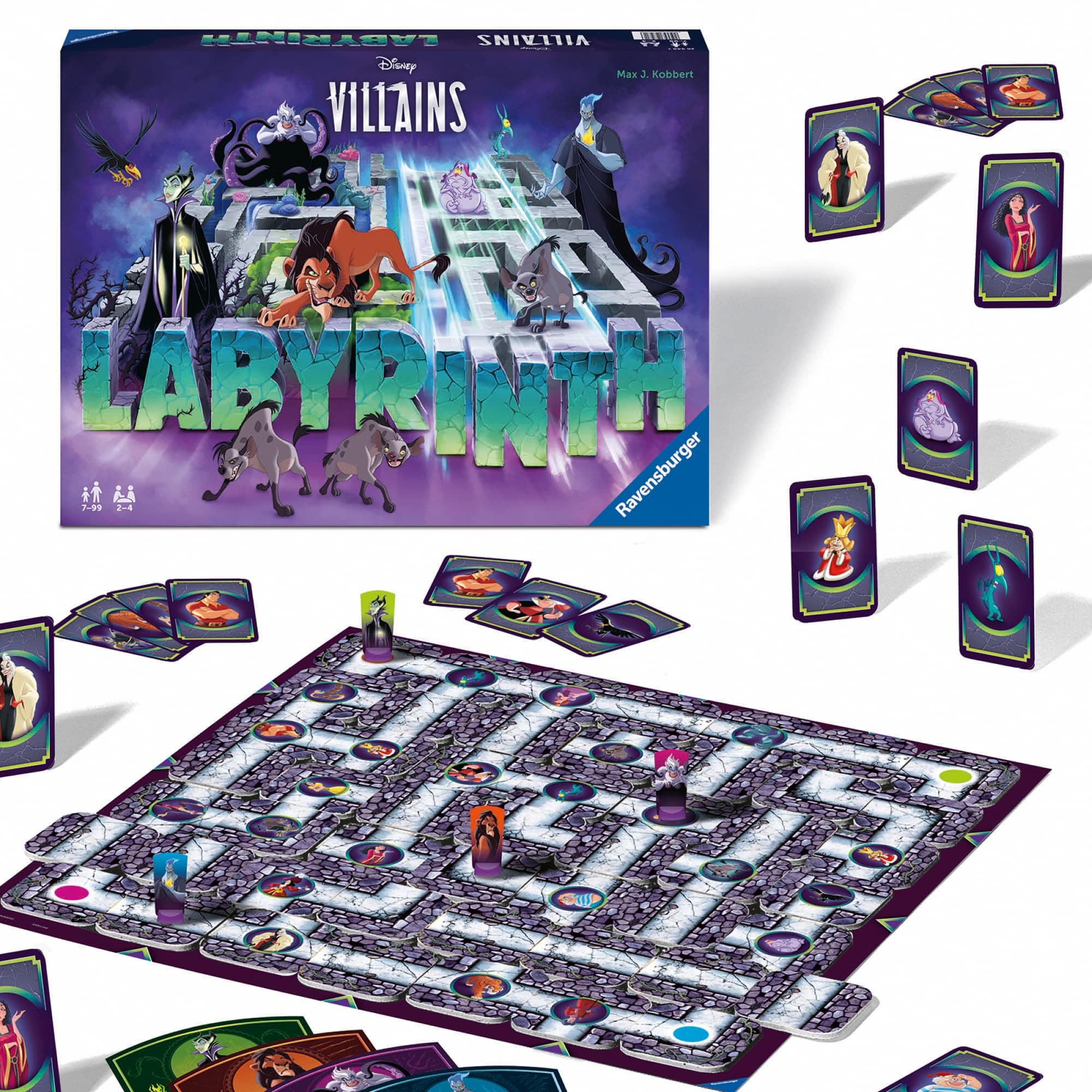 Настолна игра Лабиринт Ravensburger - Дисни Злодеи