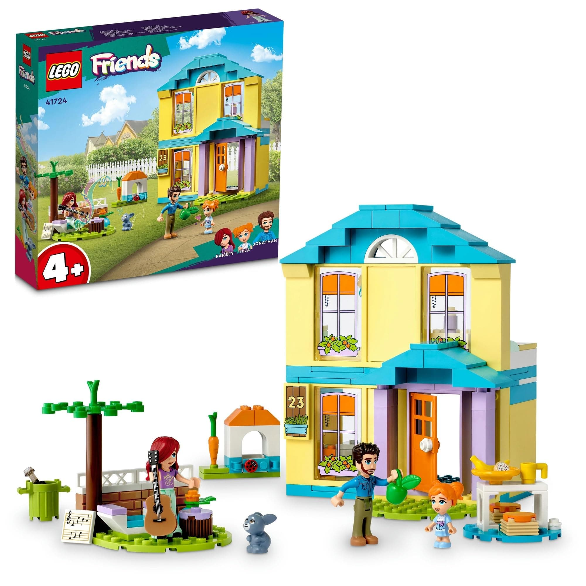 LEGO® Friends 41724 - Къщата на Пейсли