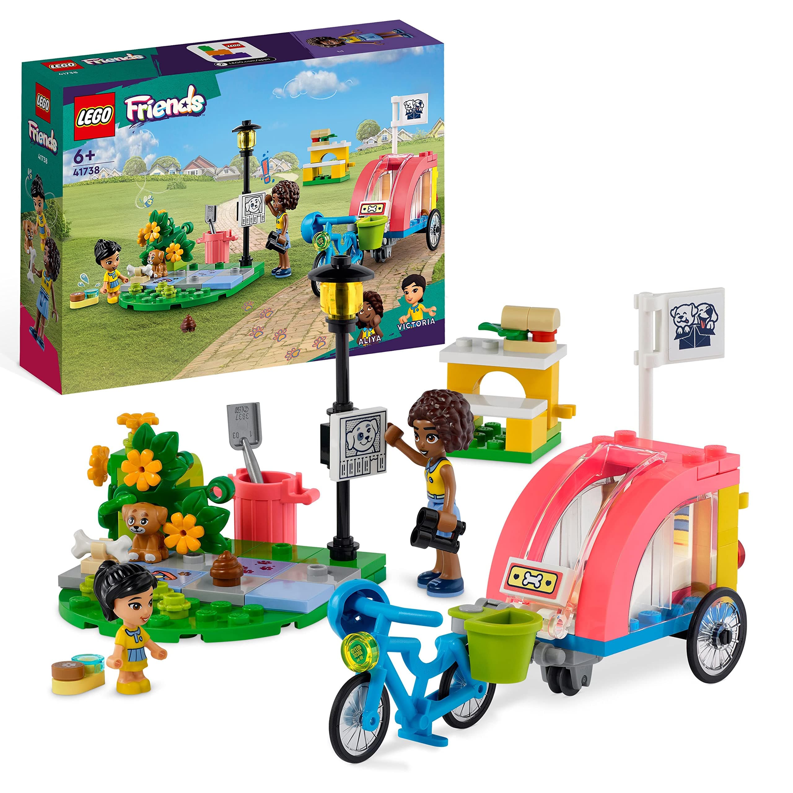 LEGO® Friends 41738 - Велосипед за спасяване на кучета
