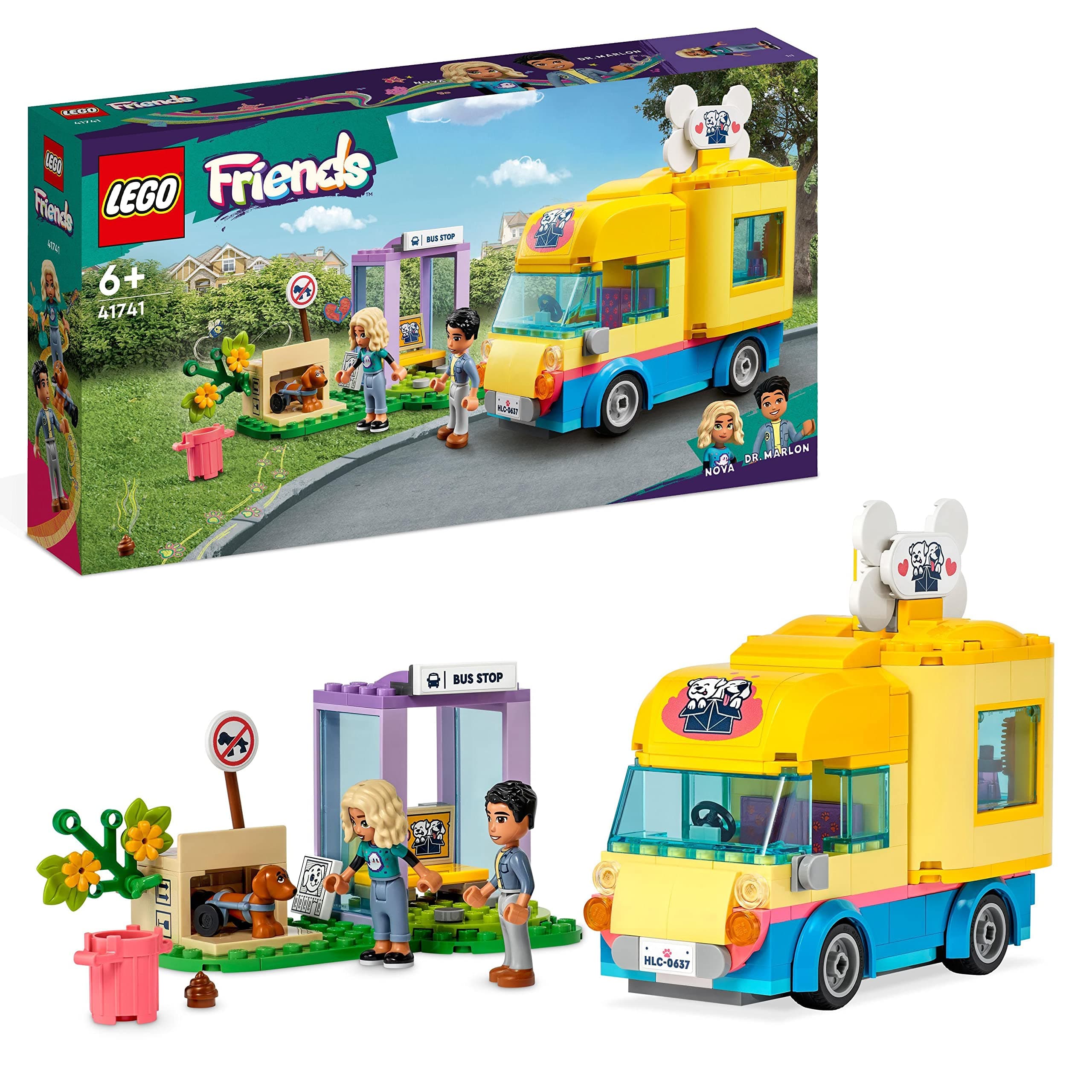LEGO® Friends 41741 - Микробус за спасяване на кучета