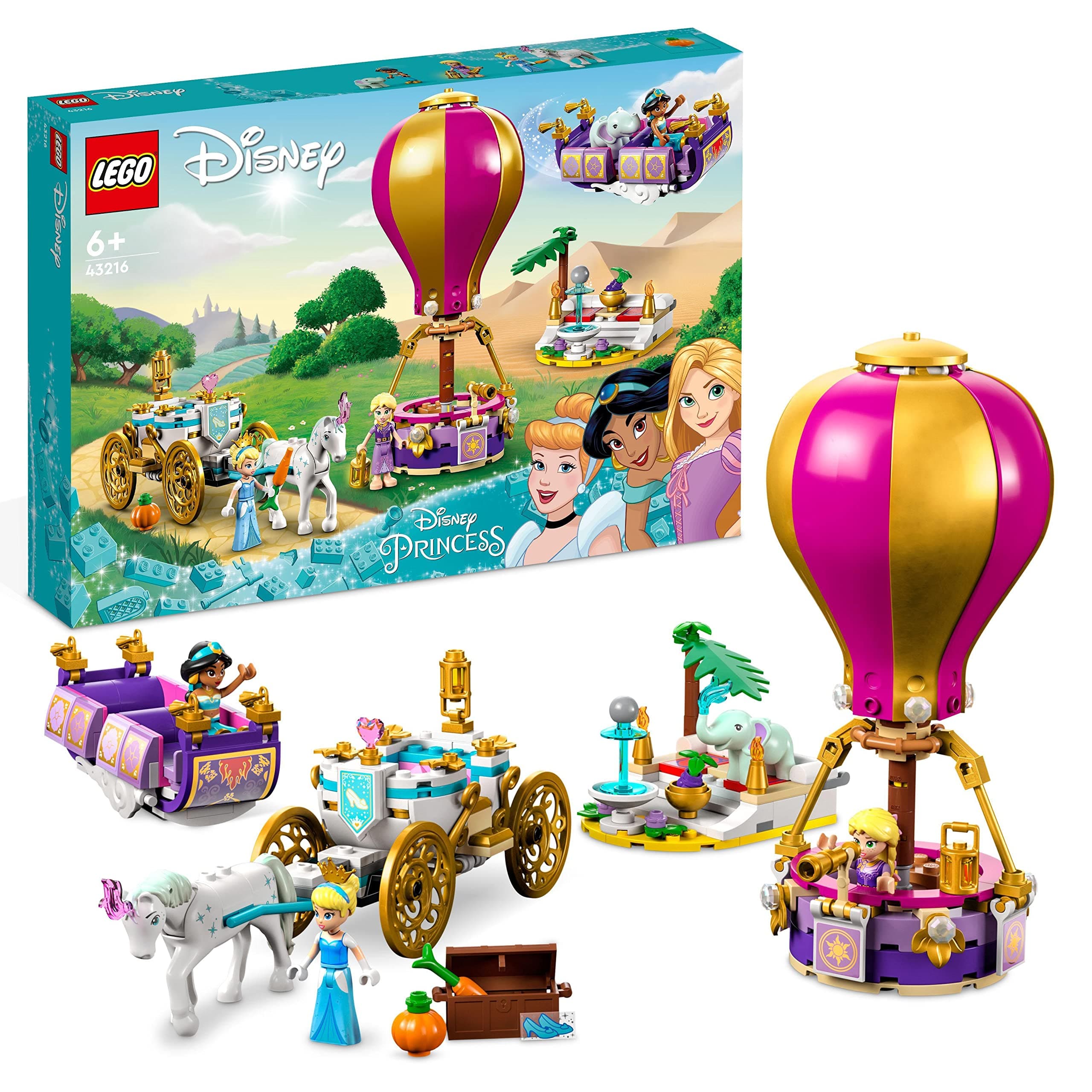 LEGO® Disney Princess™ 43216 - Омагьосаното пътуване на принцесата