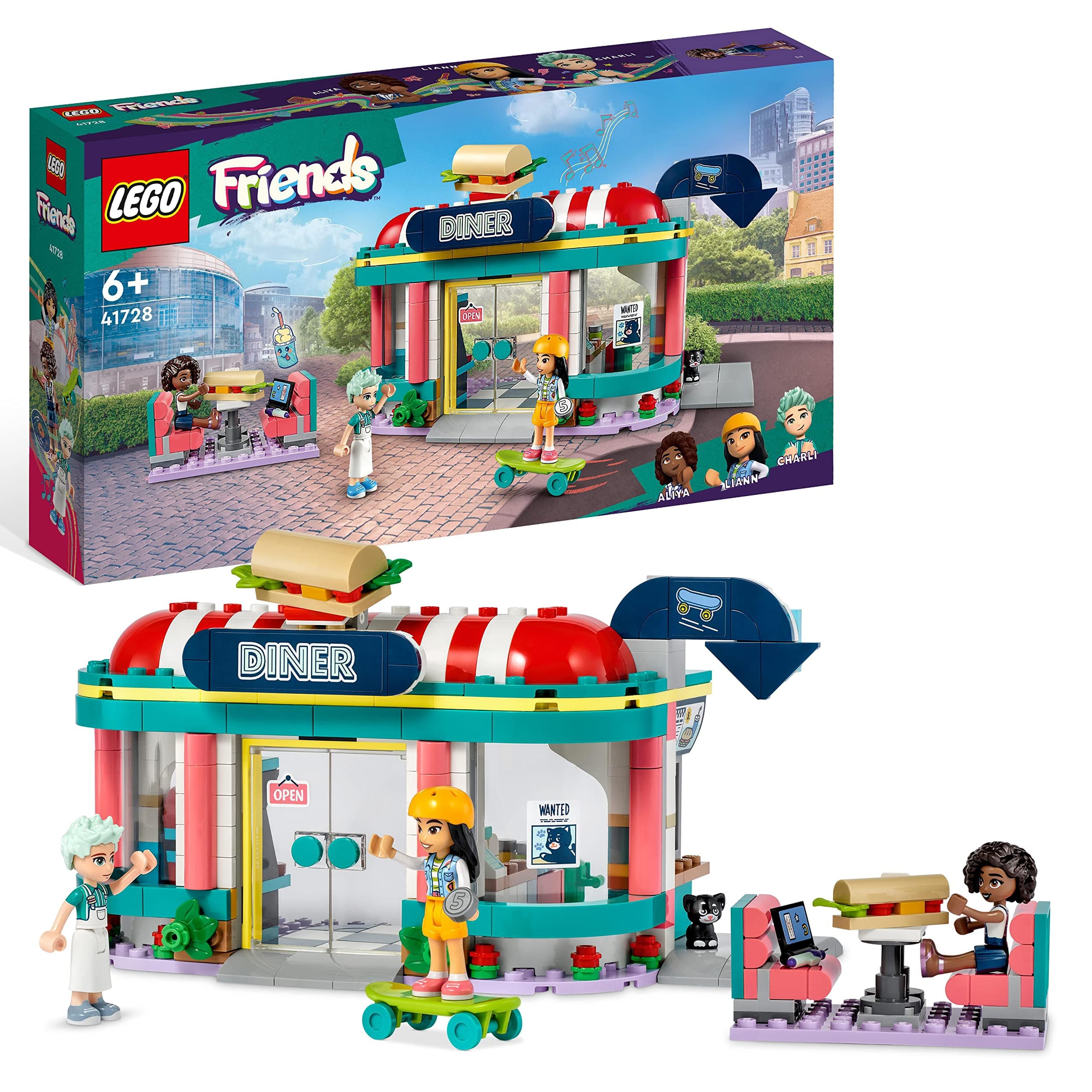 LEGO® Friends 41728 - Ресторант в центъра на Хартлейк