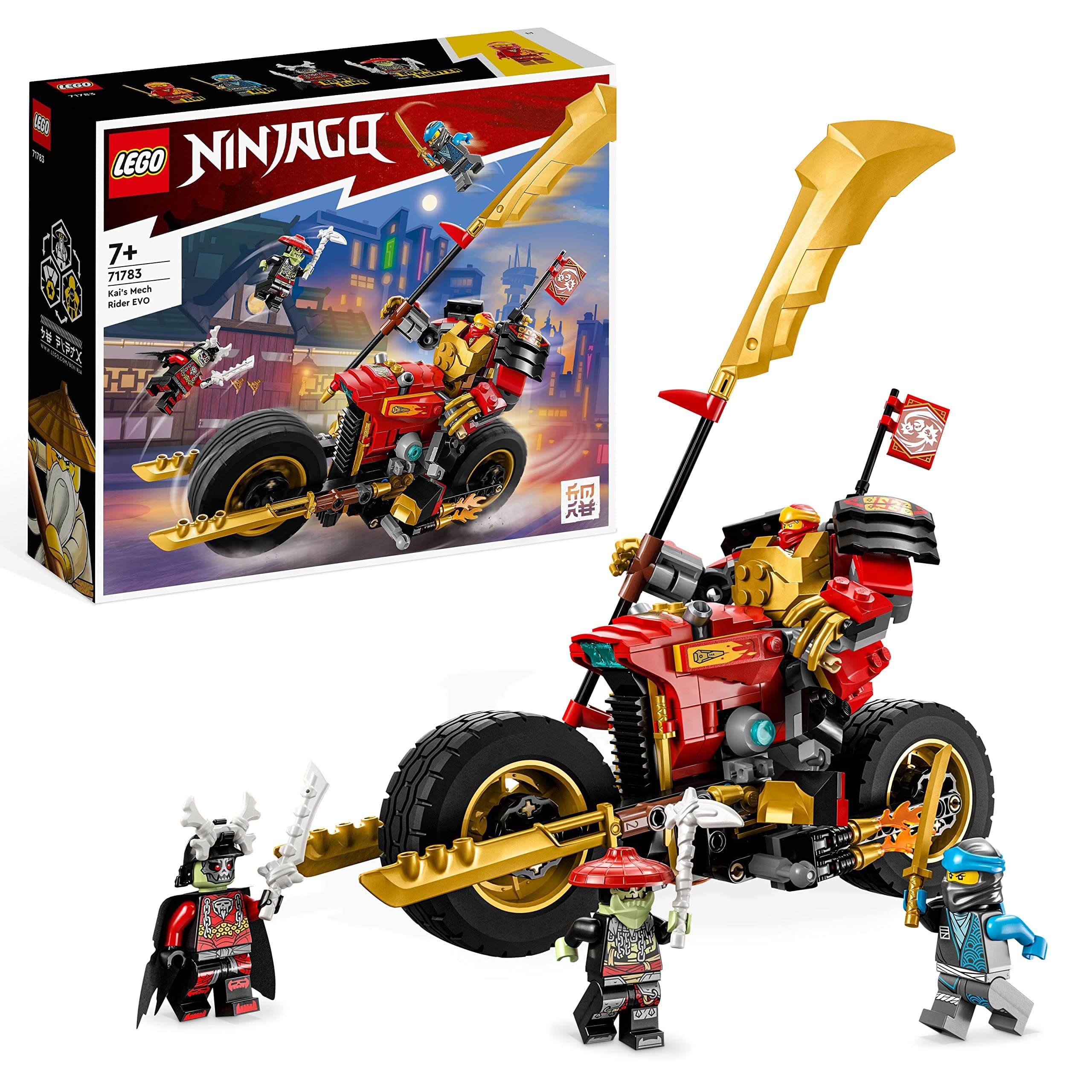 LEGO® NINJAGO™ 71783 - Роботът нападател на Kai EVO