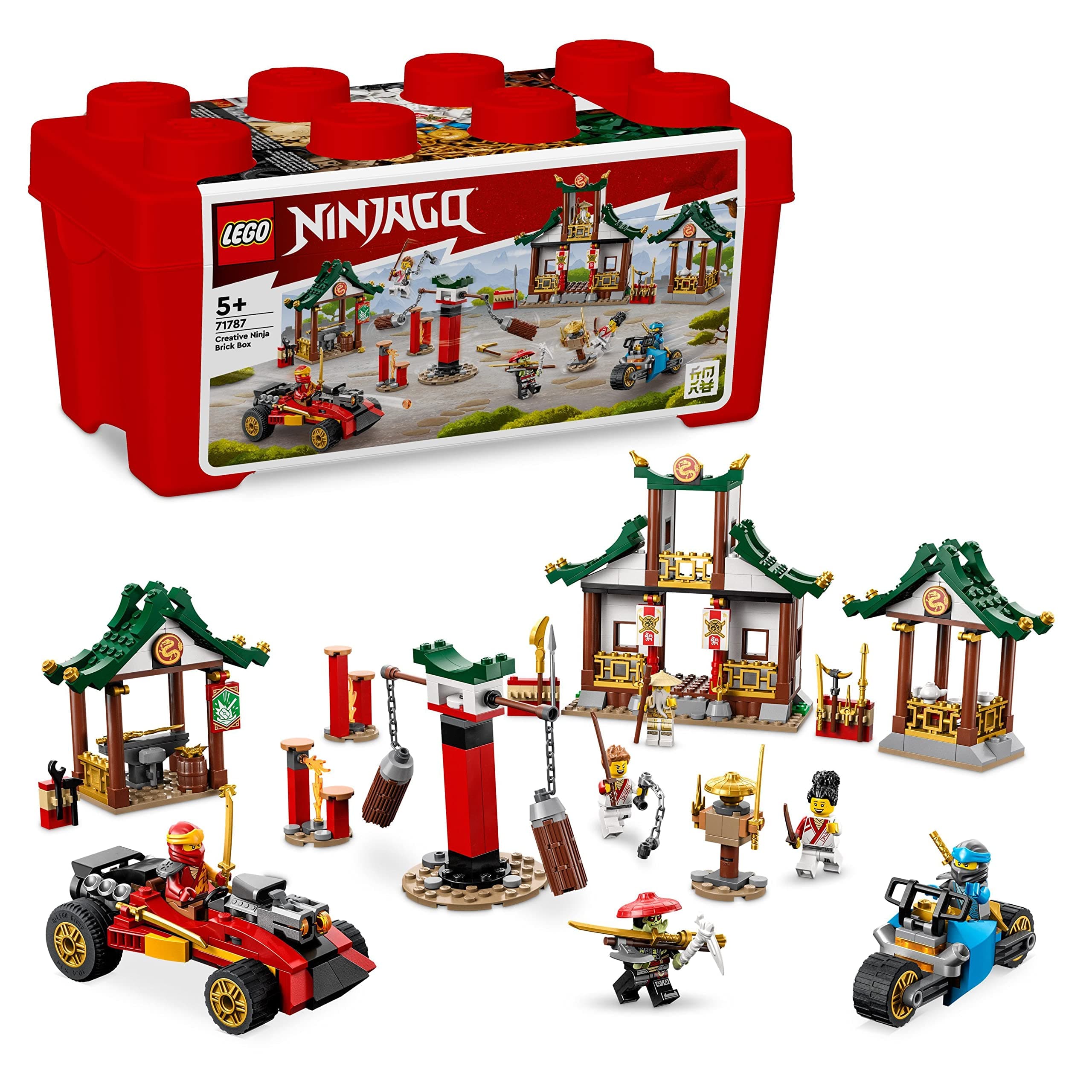 LEGO® NINJAGO™ 71787 - Творческа нинджа кутия с тухлички