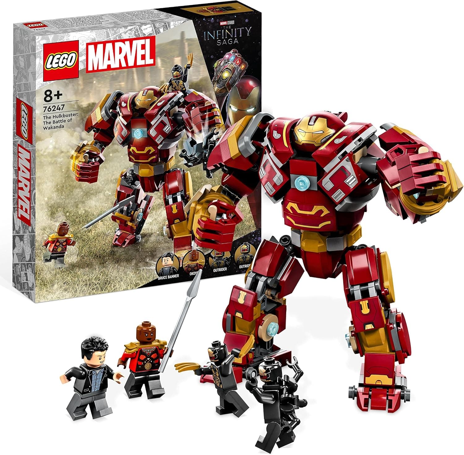 LEGO® Marvel Super Heroes 76247 - Хълкбъстър?: Битката за Уаканда