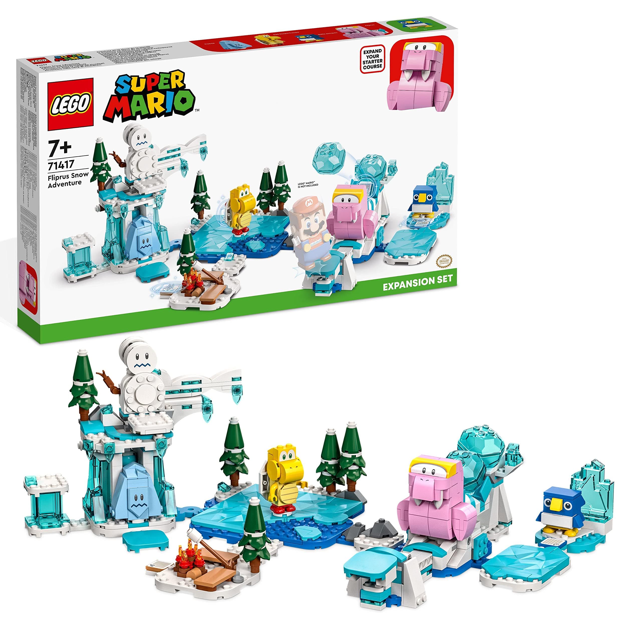 LEGO® Super Mario 71417 - Комплект с допълнения Fliprus Snow Adventure