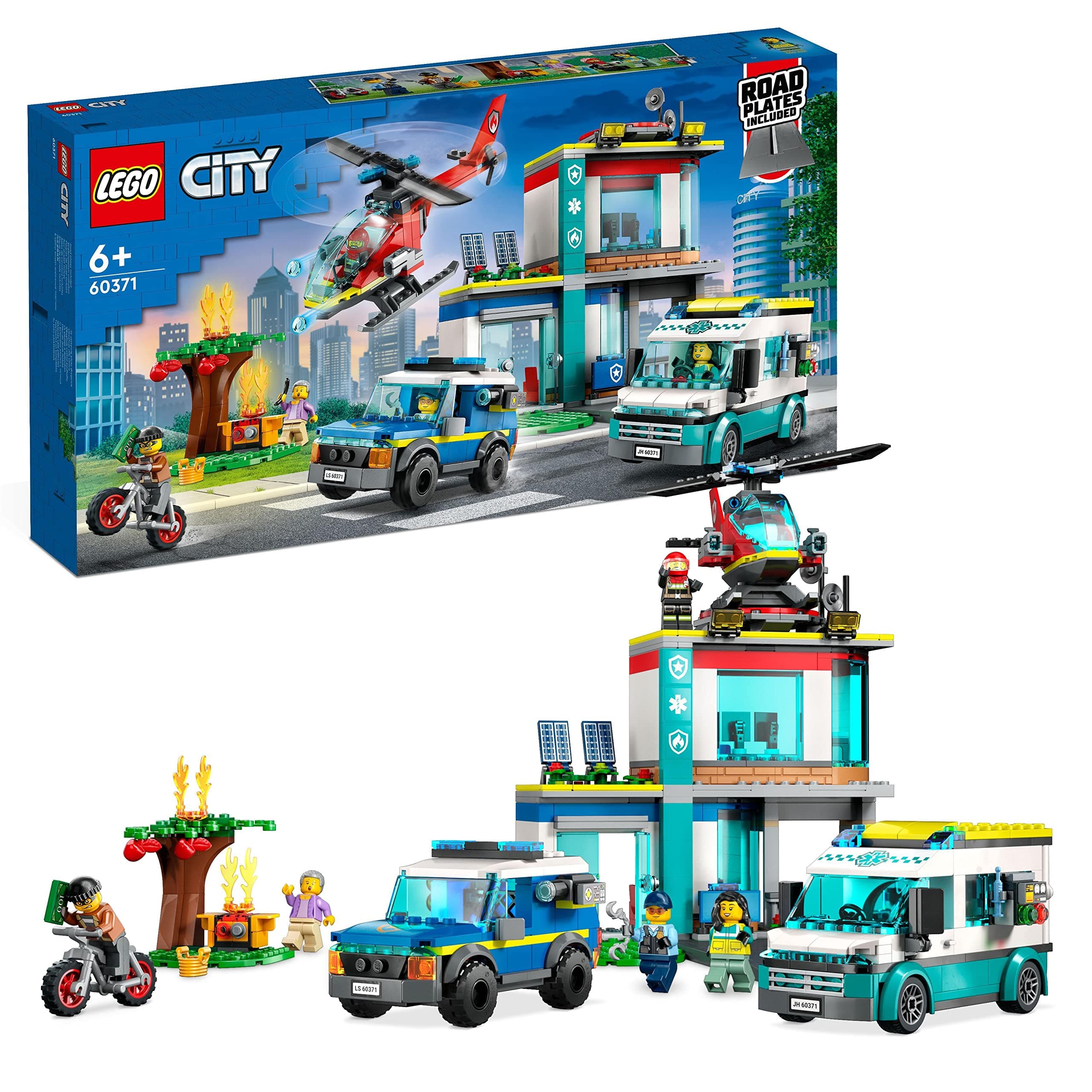LEGO® City Police 60371 - Щаб за спешна помощ
