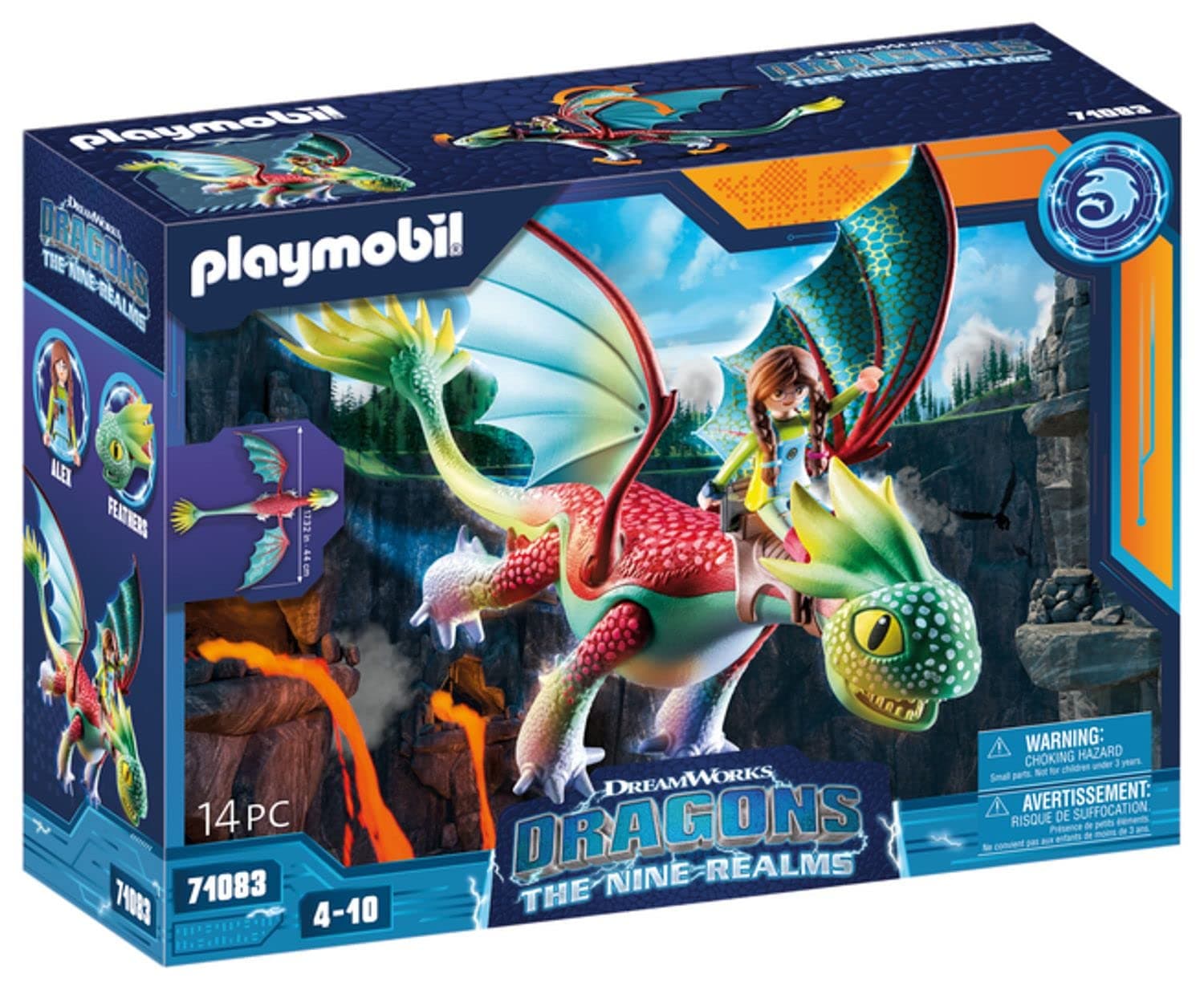 Playmobil - Как да си дресираш Дракон: Деветте сфери - Фючърс и Алекс