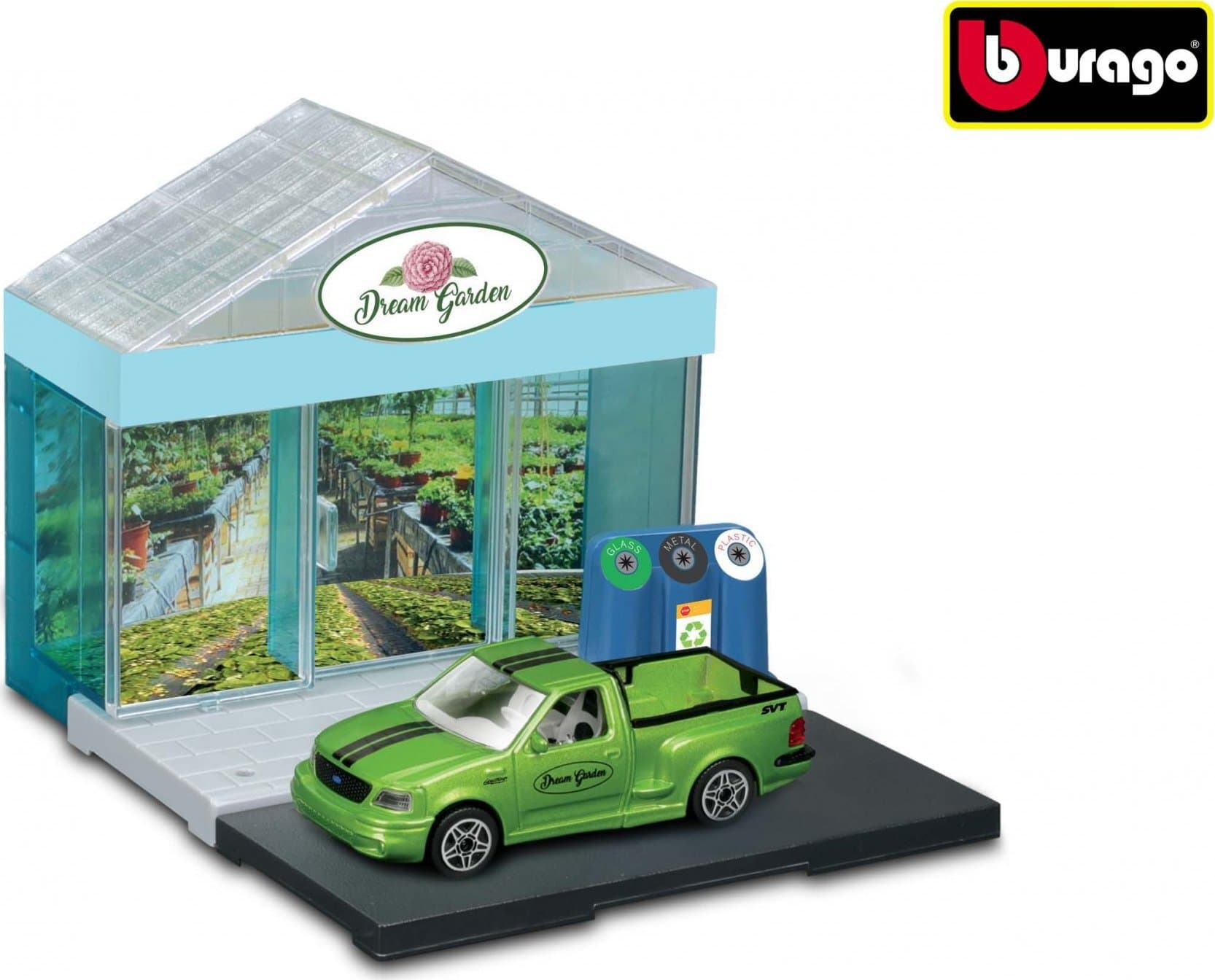 Bburago Street Fire City - Оранжерия 1/43