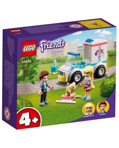 LEGO® Friends 41694 - Линейка на ветеринарна клиника
