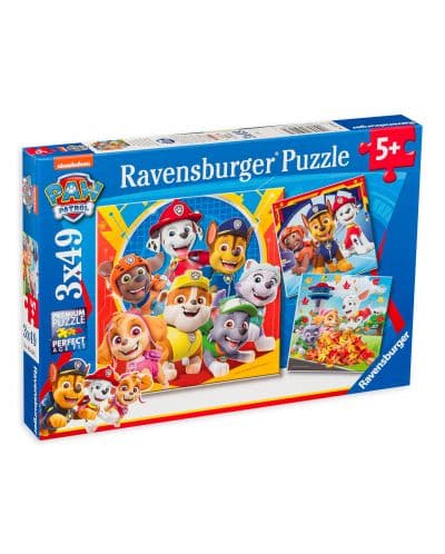 Пъзел Ravensburger 3x49 ел. - Пес Патрул