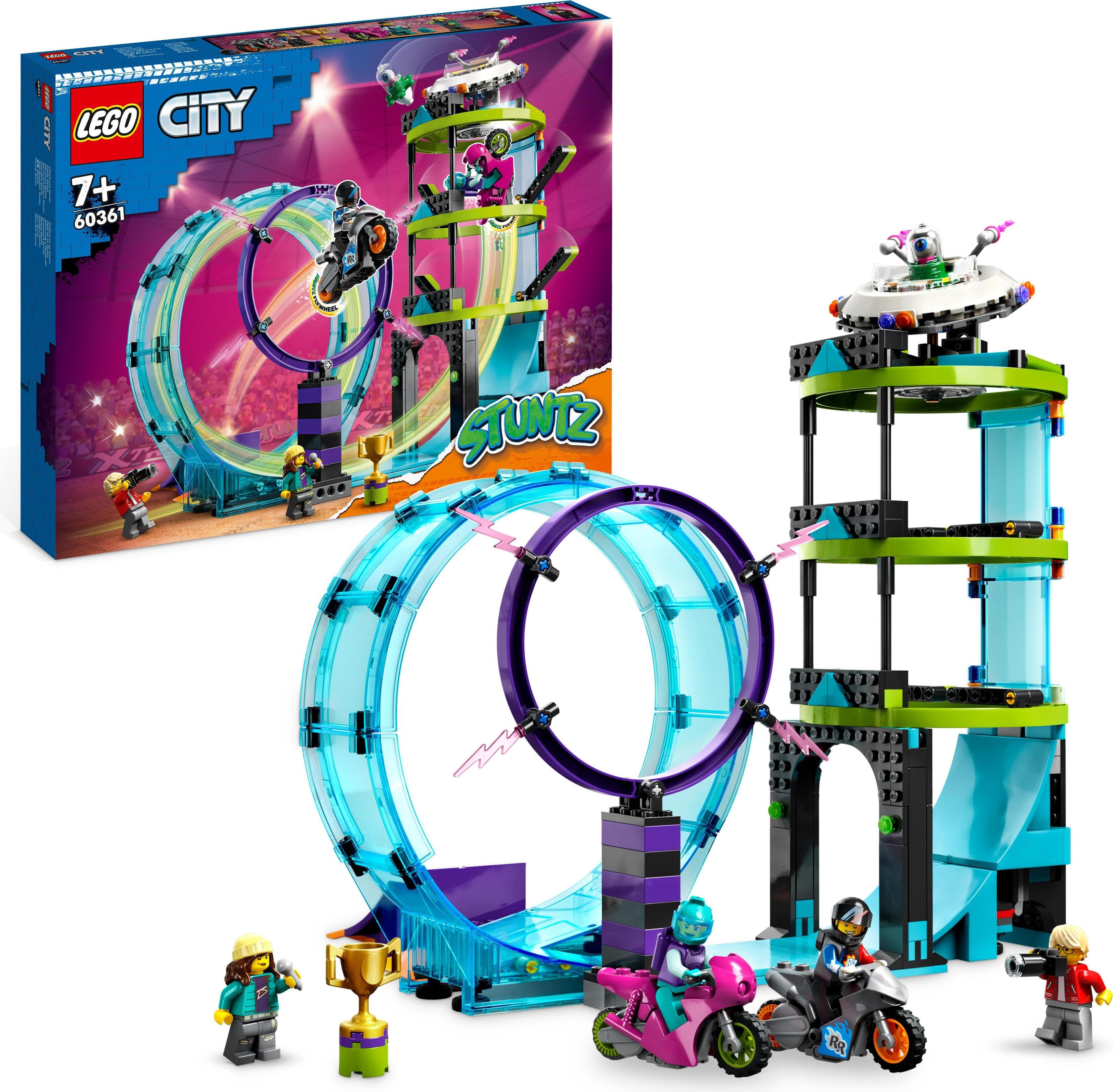 LEGO® City Stunt 60361 - Предизвикателство за съвършена каскада