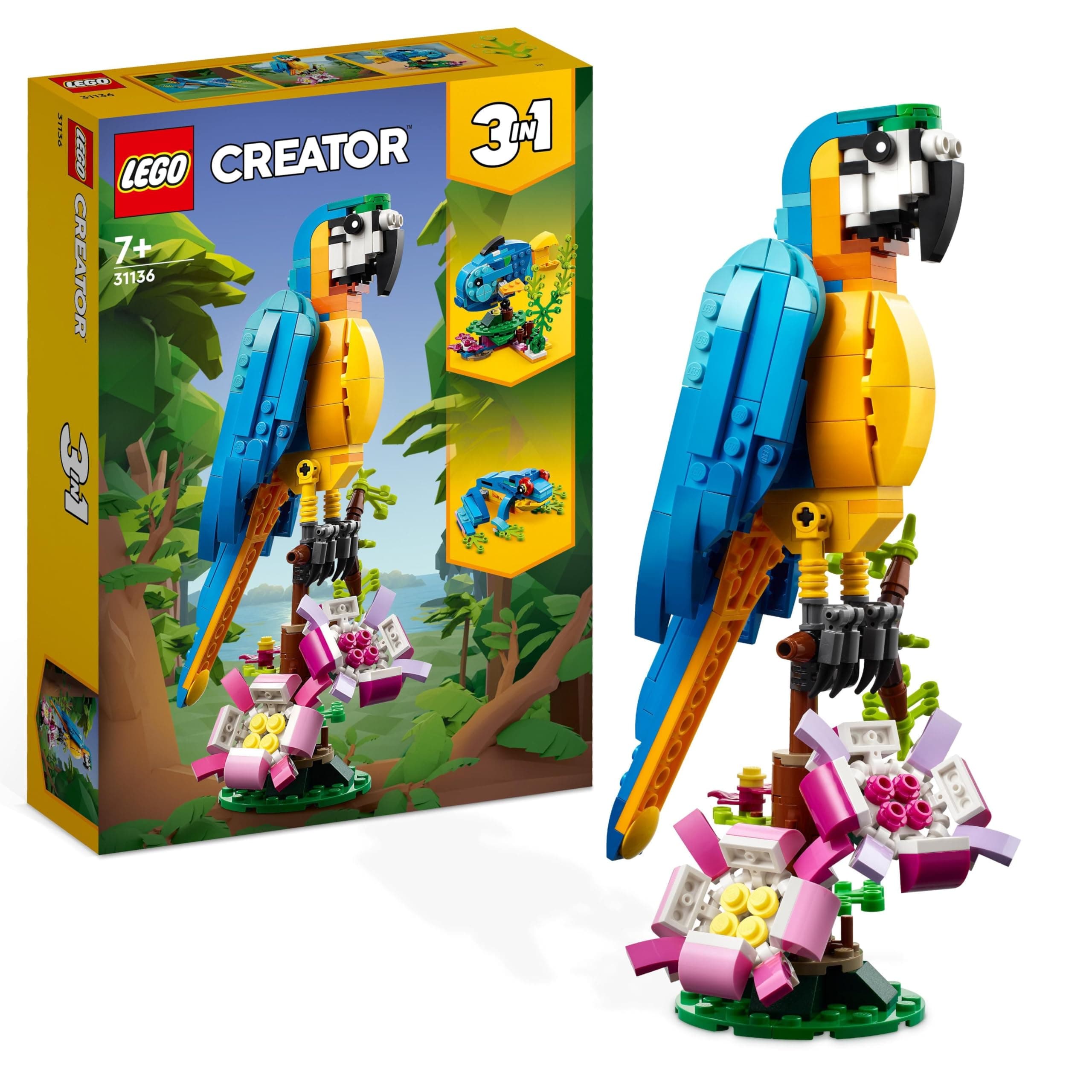 LEGO® Creator 31136 - Екзотичен папагал