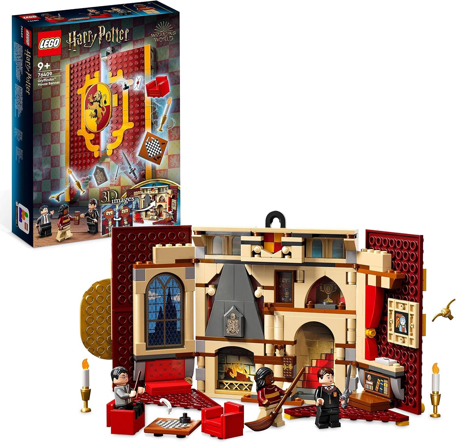 LEGO® Harry Potter 76409 - Знамето на дом Грифиндор