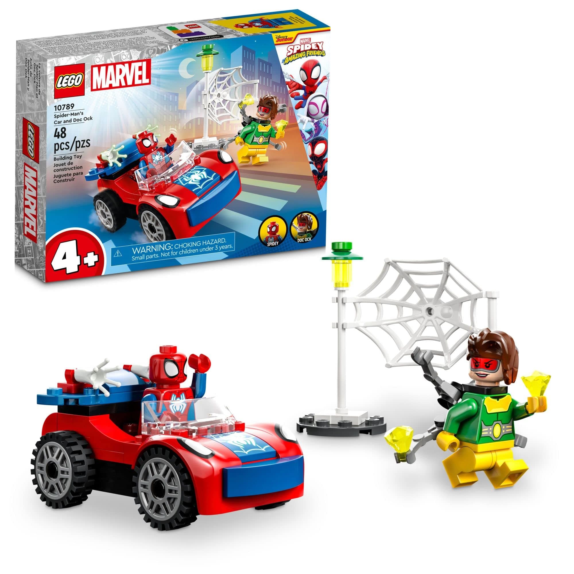 LEGO® Spidey 10789 - Док Ок и колата на Спайдърмен