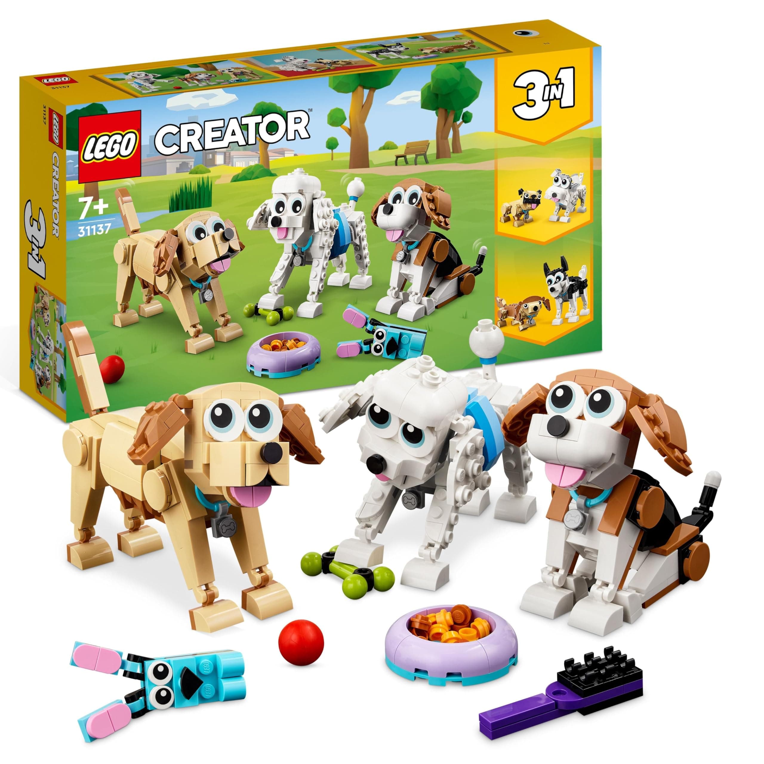 LEGO® Creator 31137 - Симпатични кучета
