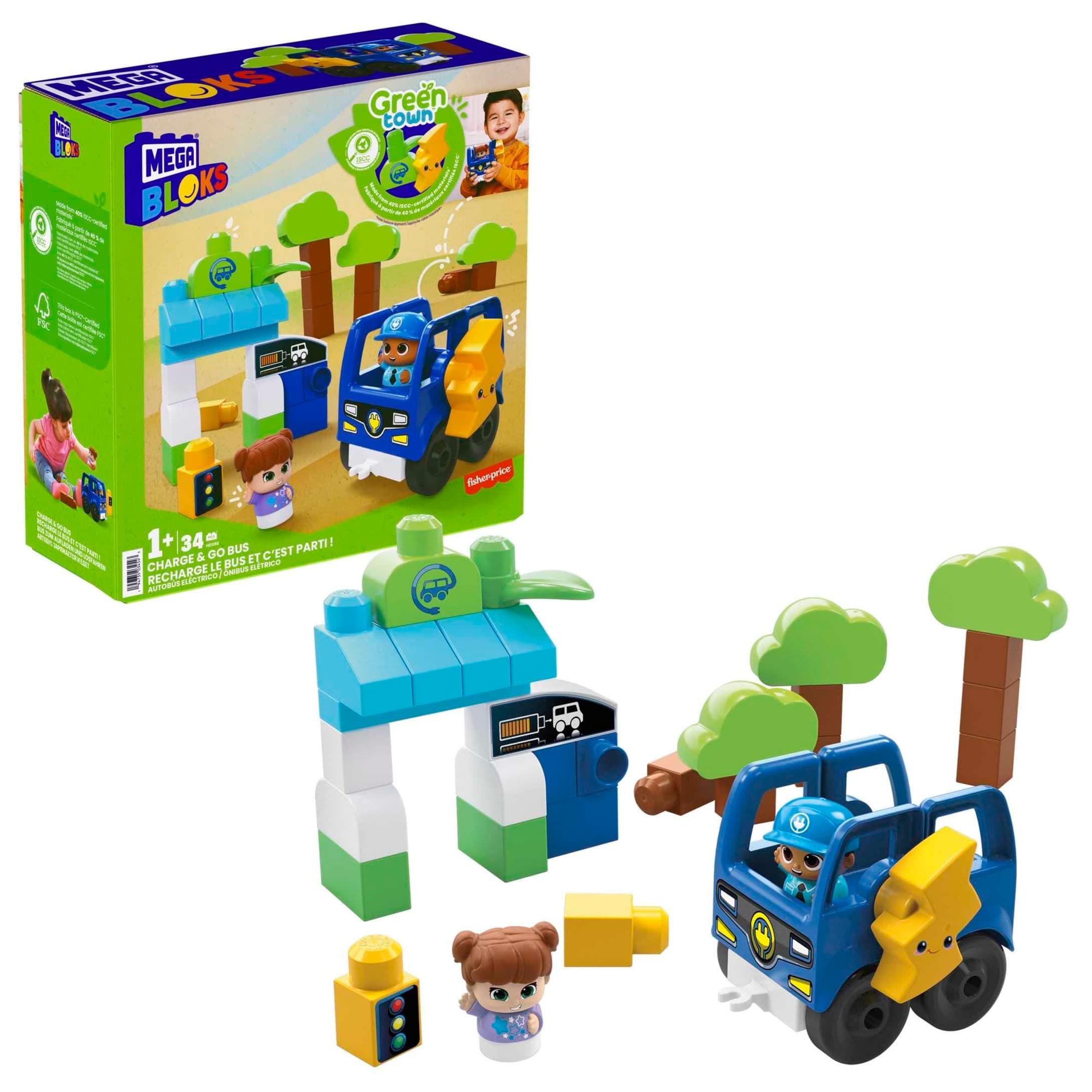 Зелен град Mega Bloks, екобус