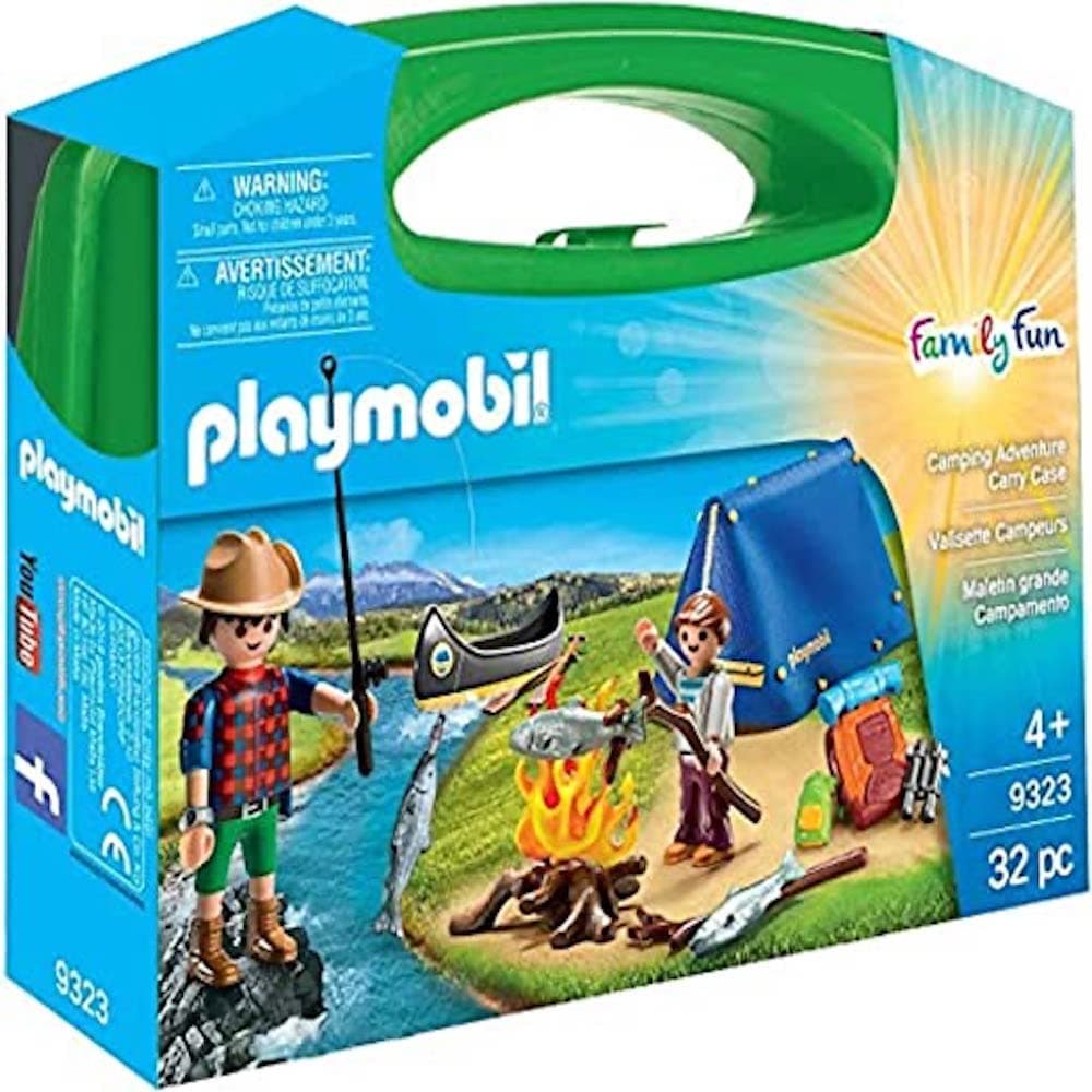 Playmobil - Приключенски къмпинг в преносимо куфарче
