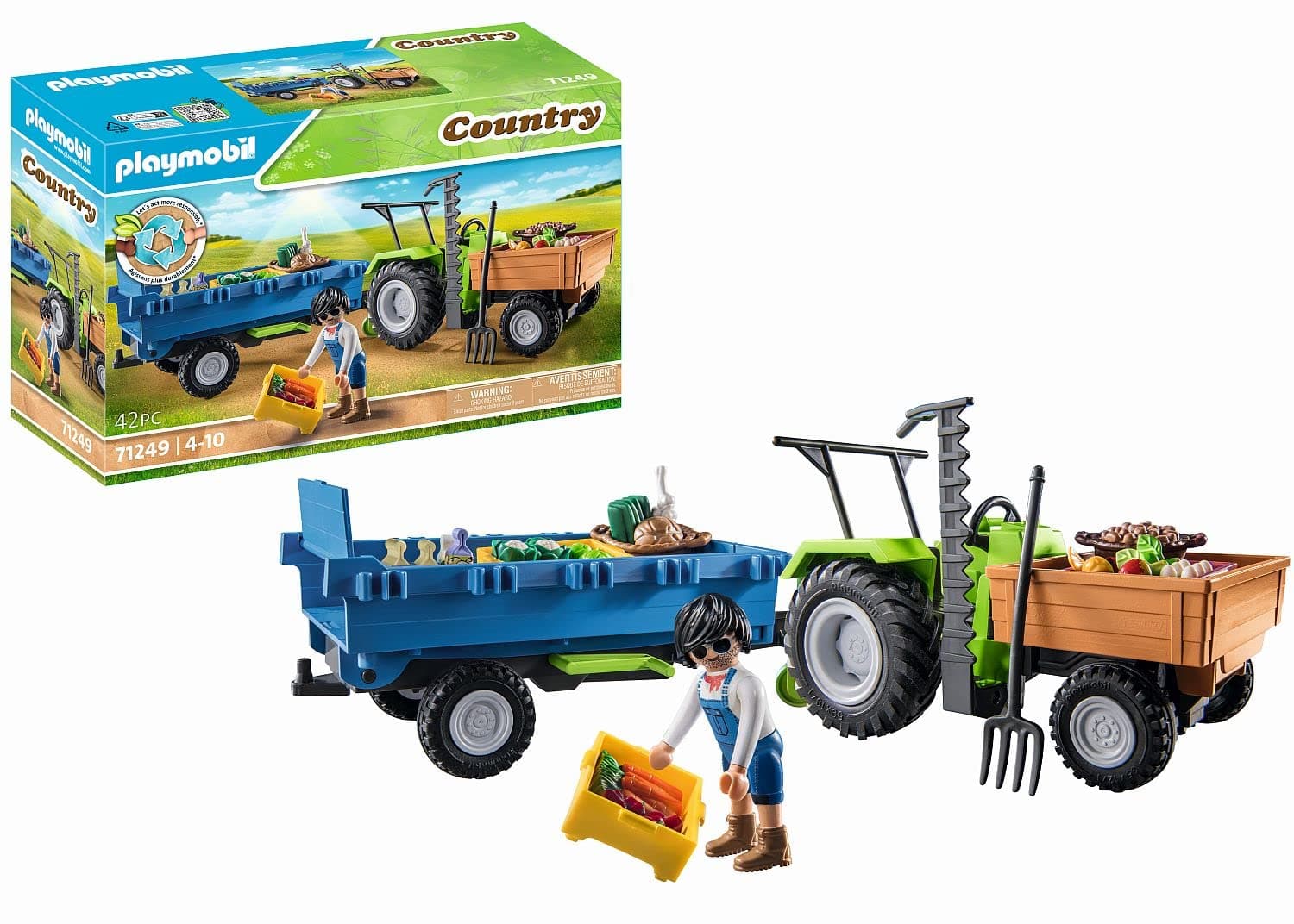 Playmobil - Комбайна с ремарке