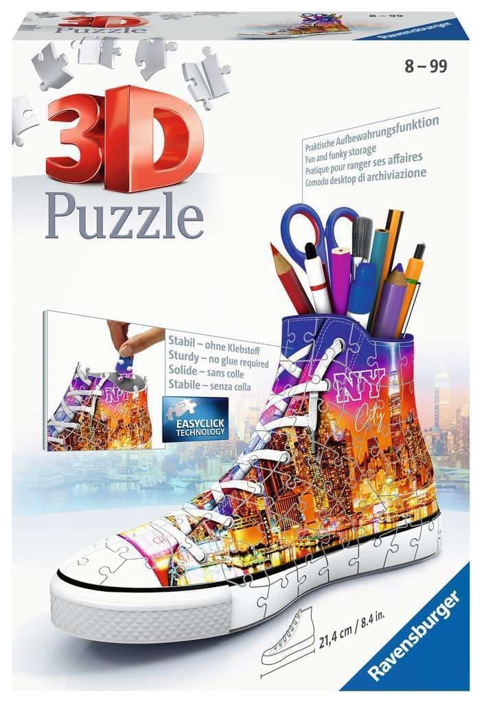 3D Пъзел Ravensburger 108 ел. - Маратонка: Skyline
