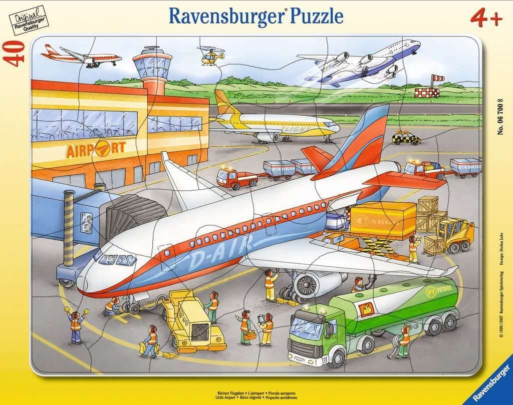 Пъзел Ravensburger 30-48 ел. - Летище