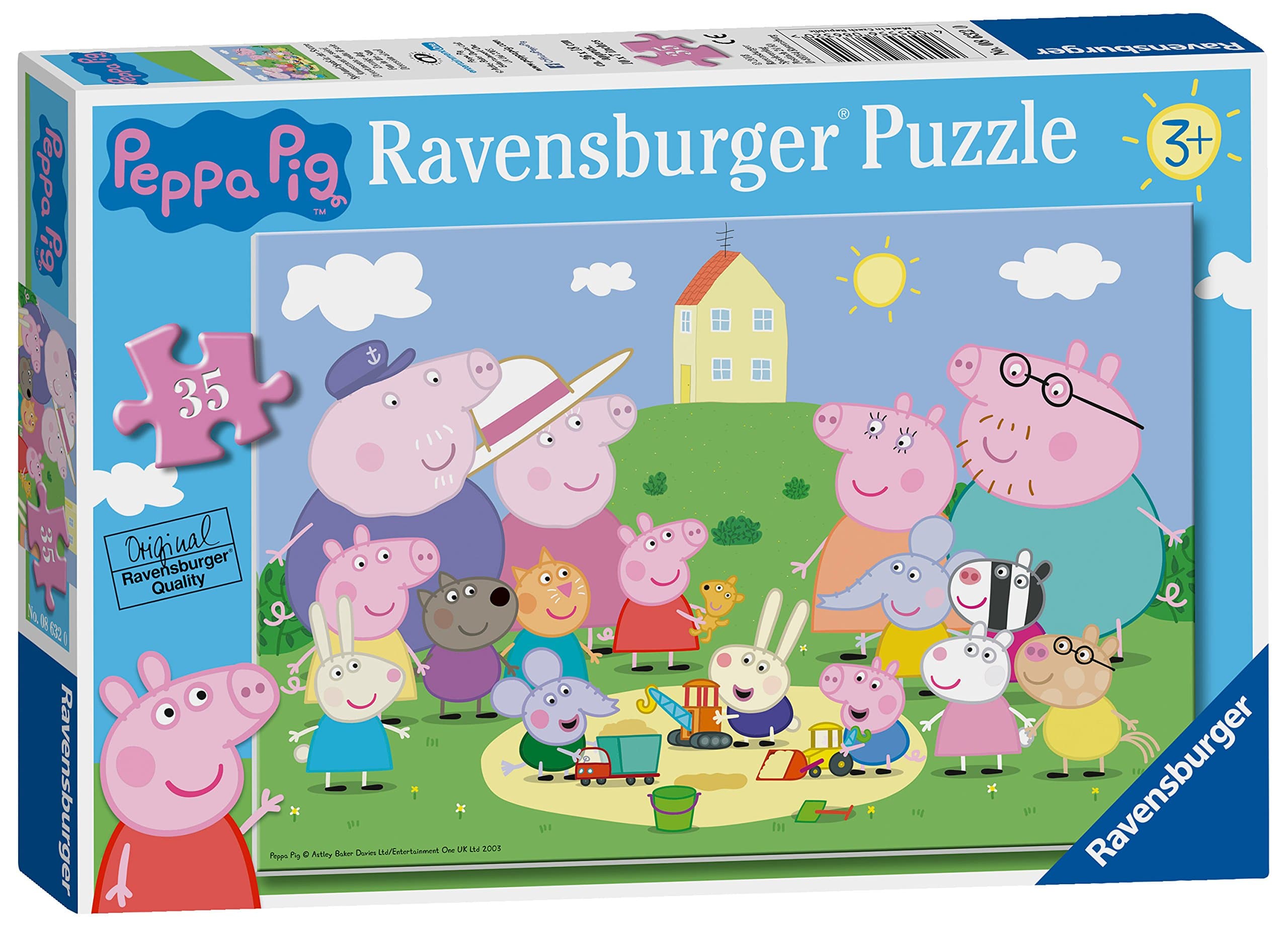 Пъзел Ravensburger 35 ел. - Peppa Pig: Забавление на слънце
