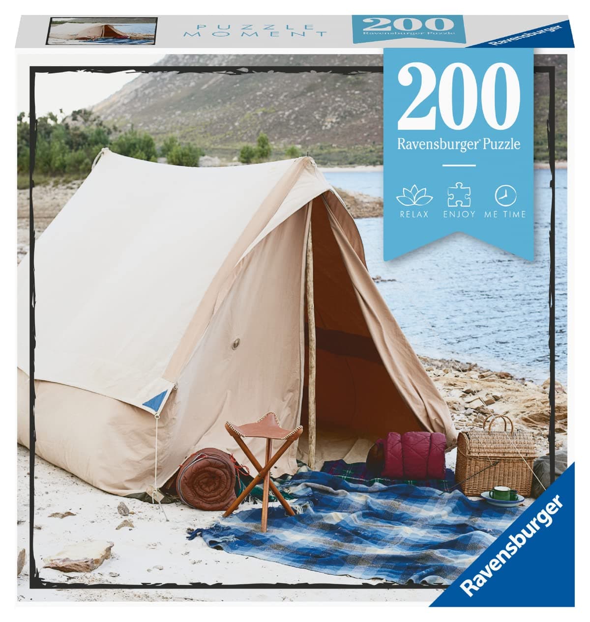 Пъзел Ravensburger Moments 200 ел. - Къмпинг
