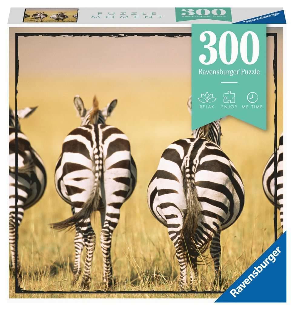Пъзел Ravensburger Moments 300 ел. - Зебра