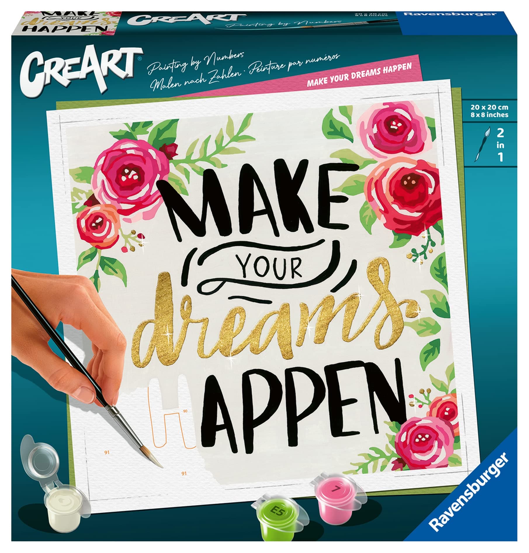 Рисувателна галерия CreArt Ravensburger - Сбъдвайте мечтите си