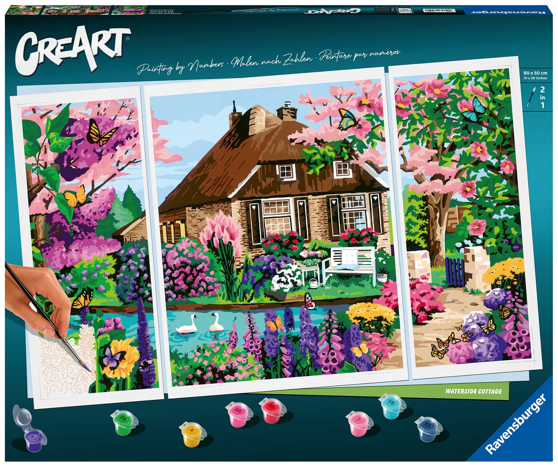 Рисувателна галерия CreArt Ravensburger - Крайбрежна вила