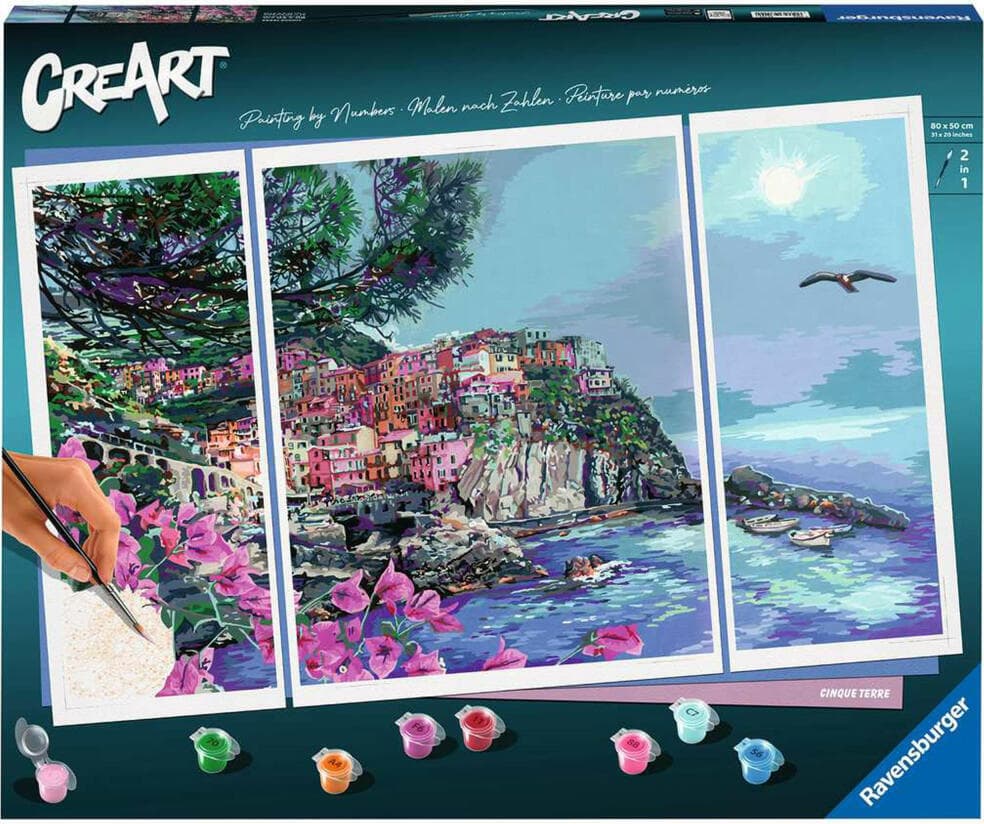Рисувателна галерия CreArt Ravensburger - Чинкуе Тере
