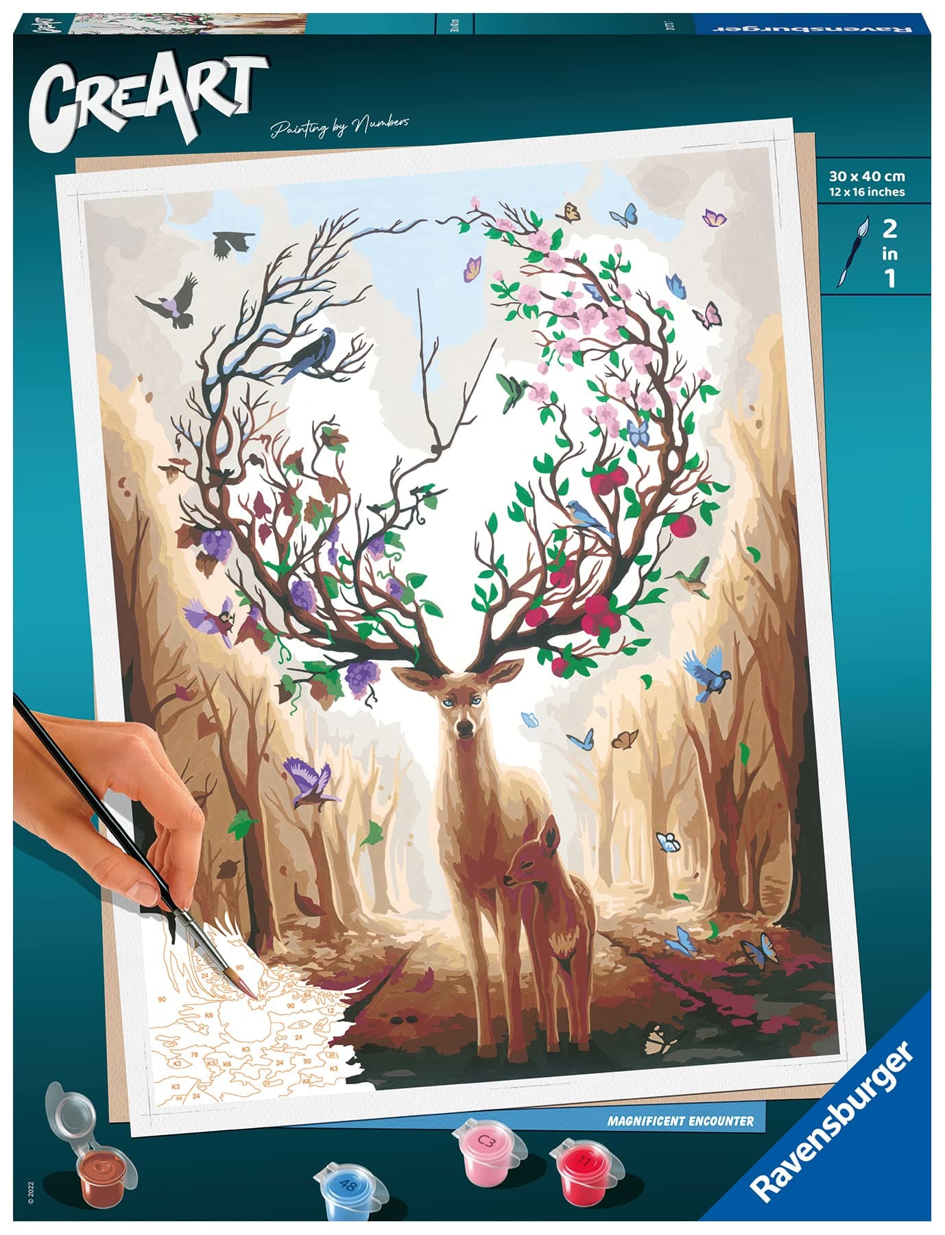 Рисувателна галерия CreArt Ravensburger - Великолепен елен