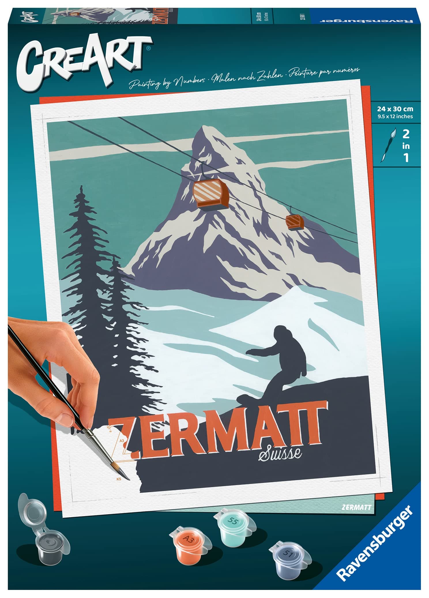 Рисувателна галерия CreArt Ravensburger - Цермат, Швейцария