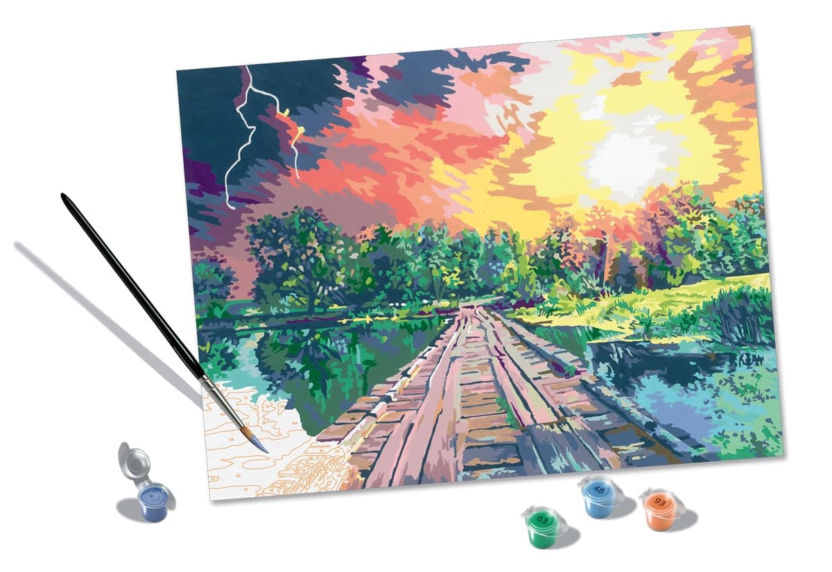 Рисувателна галерия CreArt Ravensburger - Магична светлина