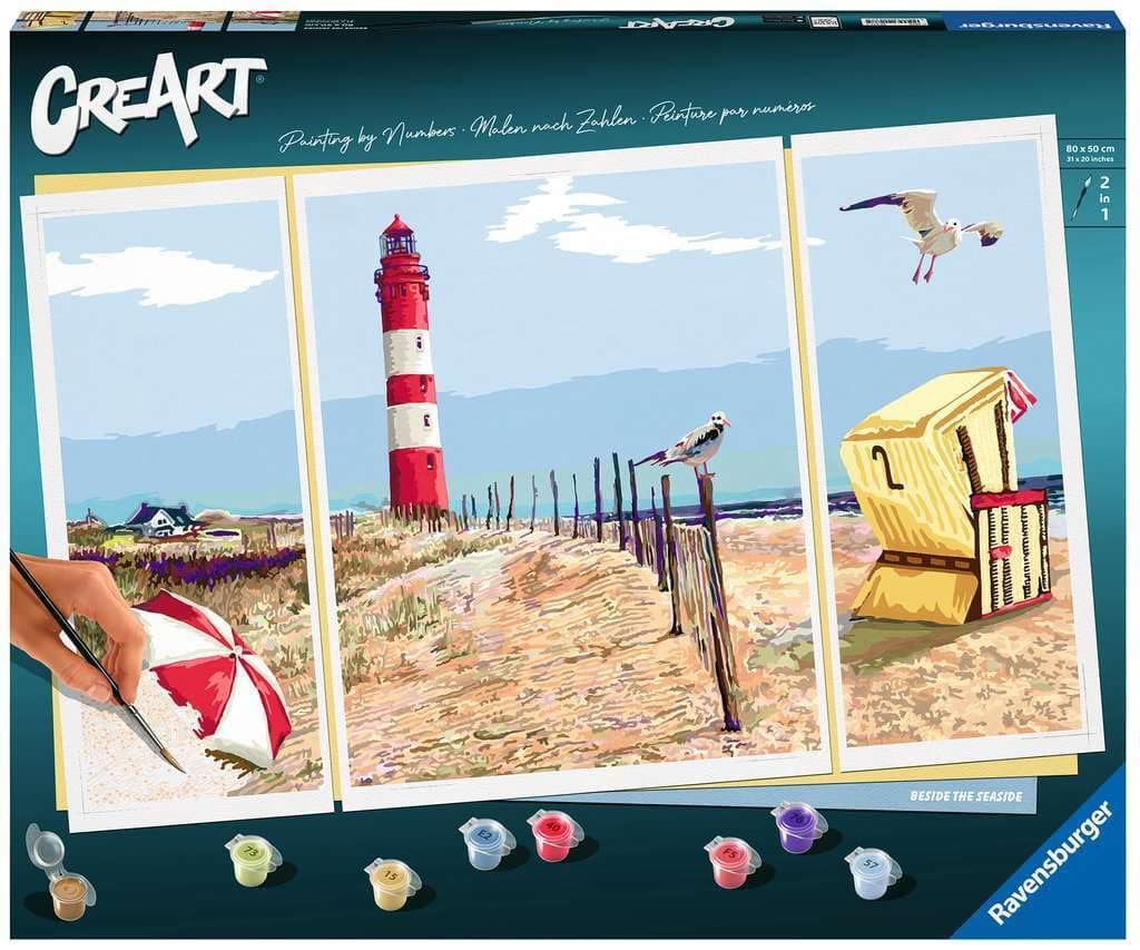 Рисувателна галерия CreArt Ravensburger - До брега на морето