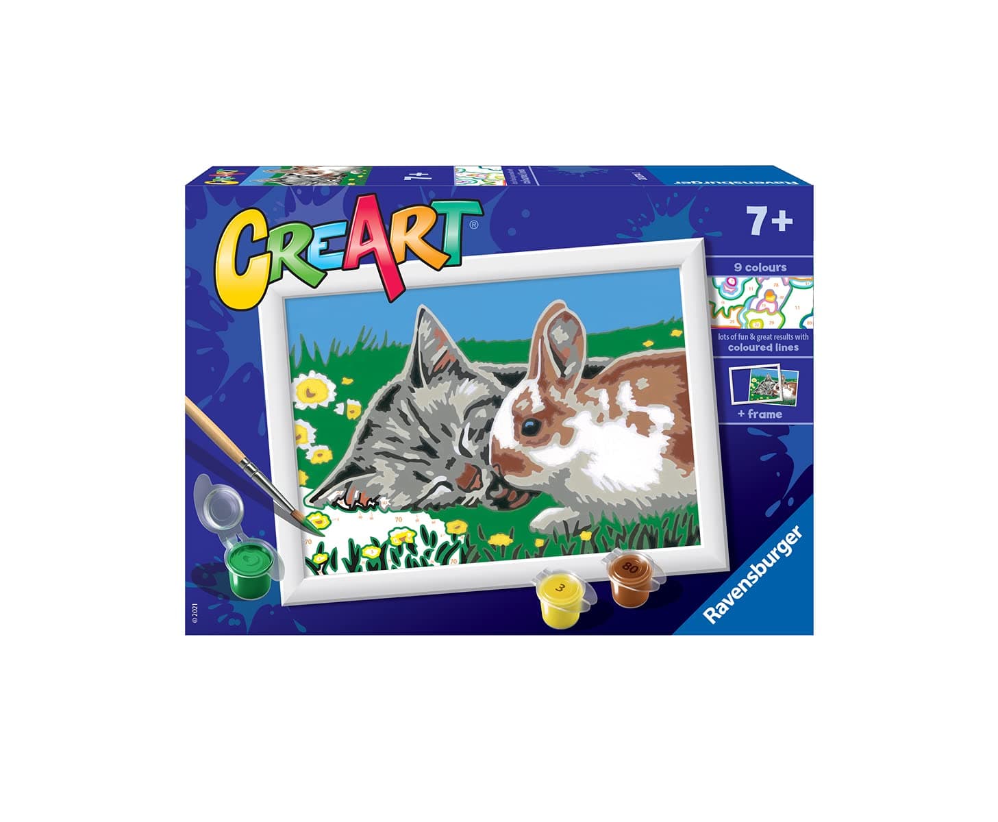 Рисувателна галерия CreArt Ravensburger - Лятна дрямка